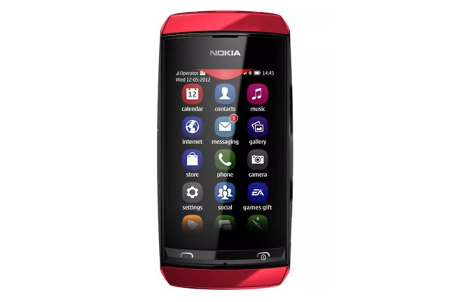 موبایل نوکیا آشا 309 قرمز