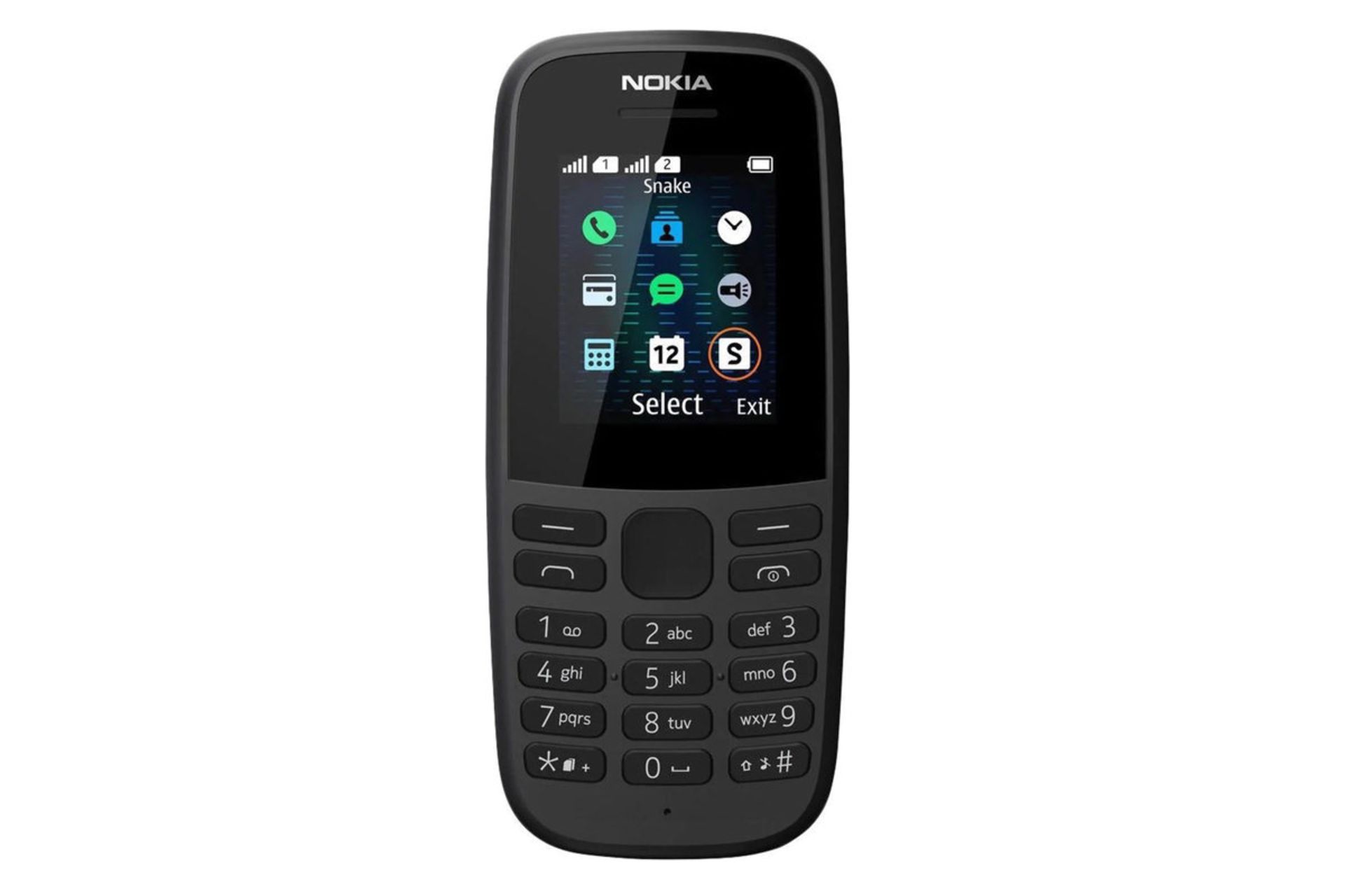 نمای روبرو نوکیا 105