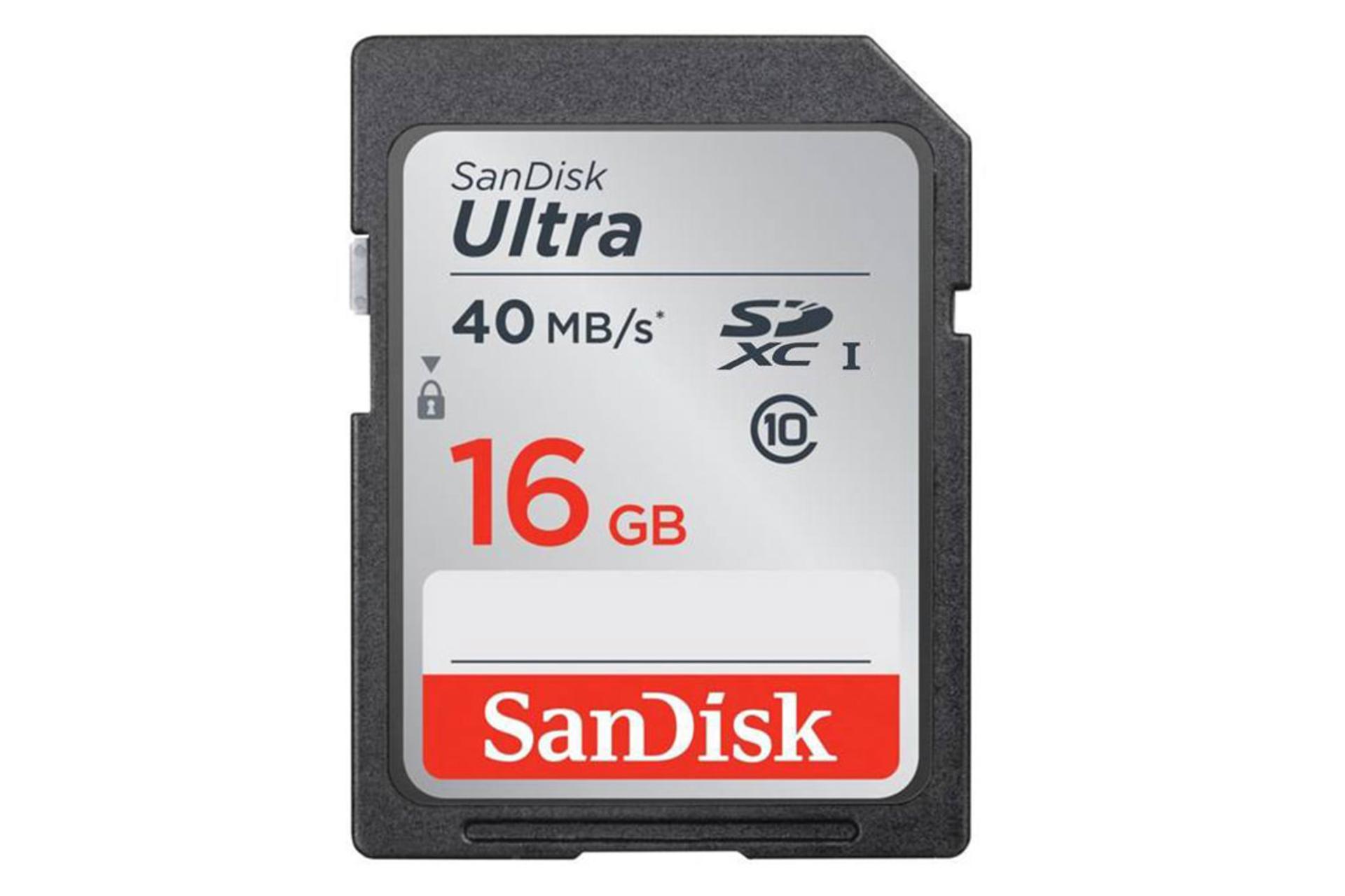 SanDisk Ultra SDXC Class 10 UHS-I U1 16GB