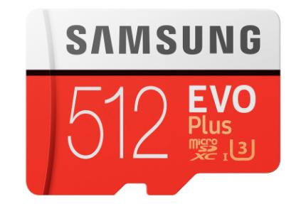 سامسونگ microSDXC با ظرفیت 512 گیگابایت مدل Evo Plus کلاس 10