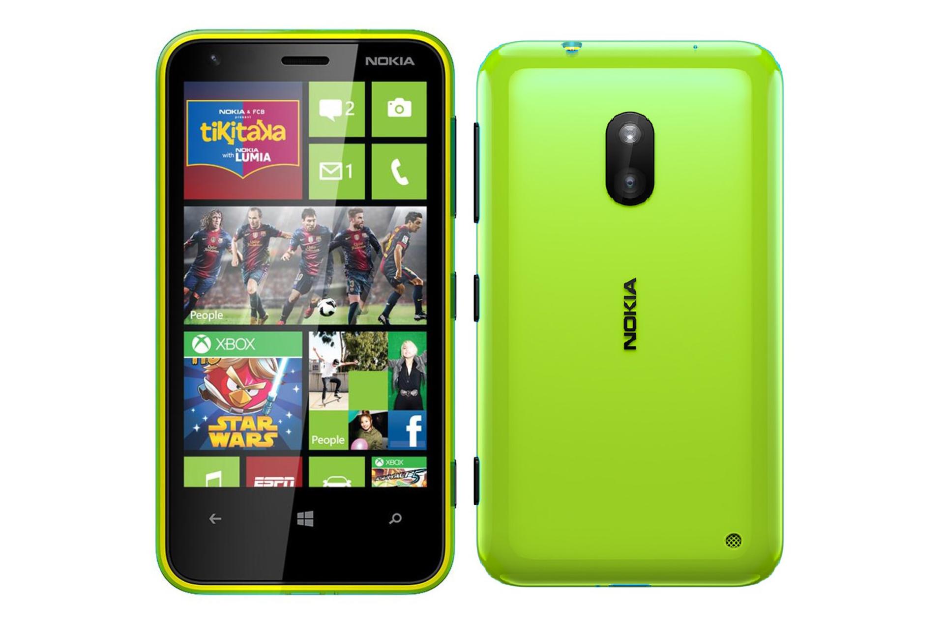 موبایل نوکیا لومیا 620 سبز