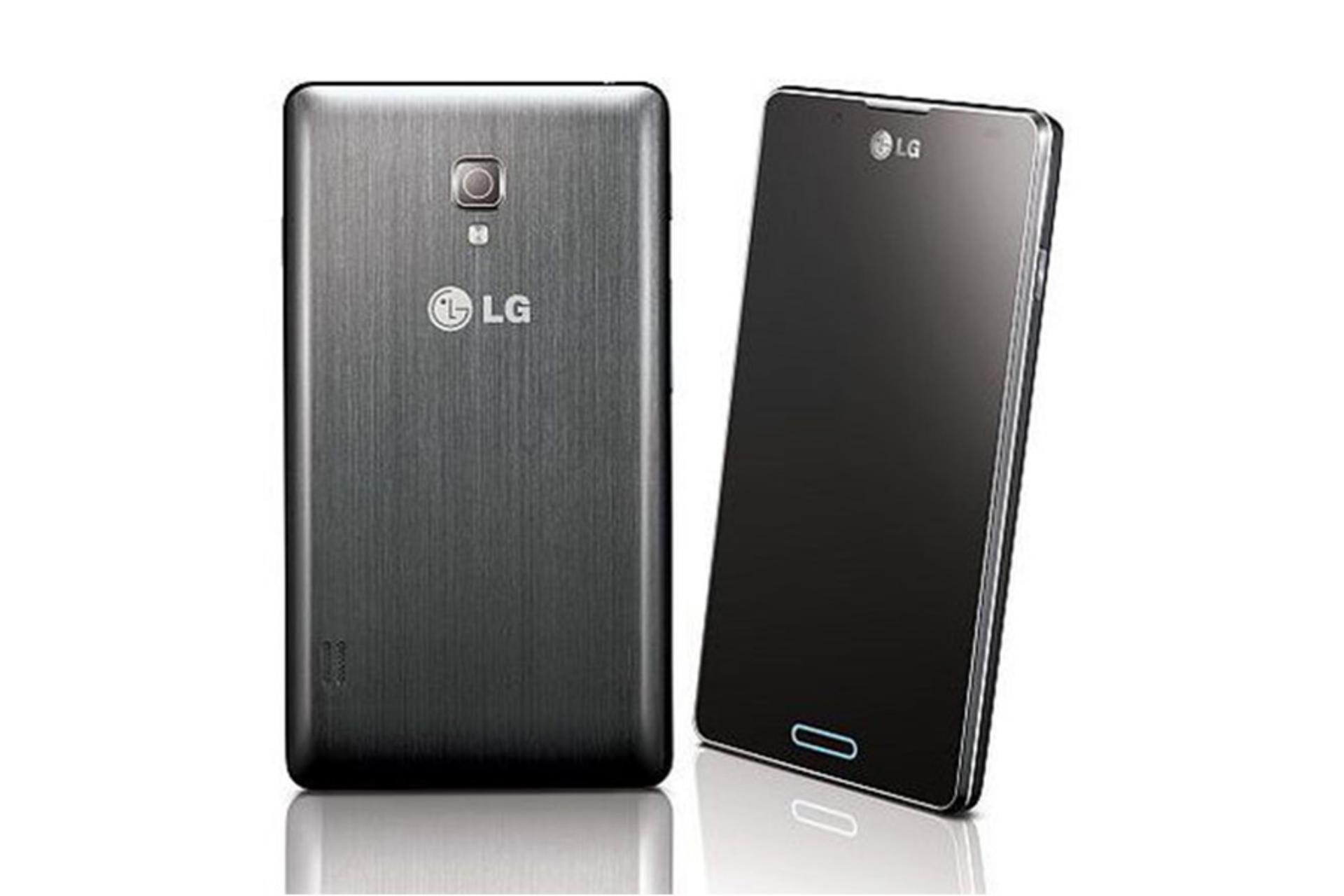 نمای پشت گوشی الجی اپتیموس L7 II P710