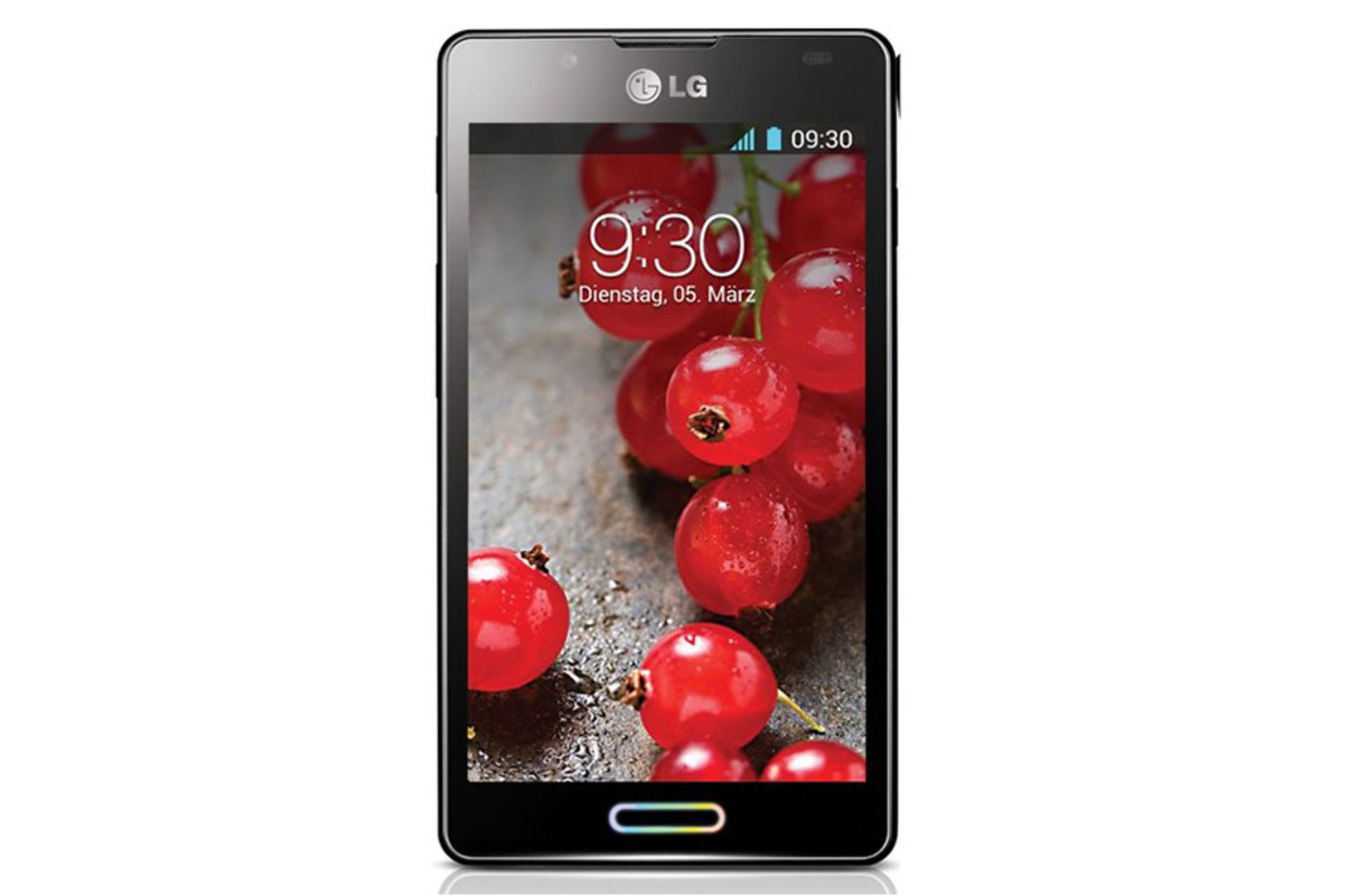 نمای جلو گوشی ال جی اپتیموس جی L7 II P710