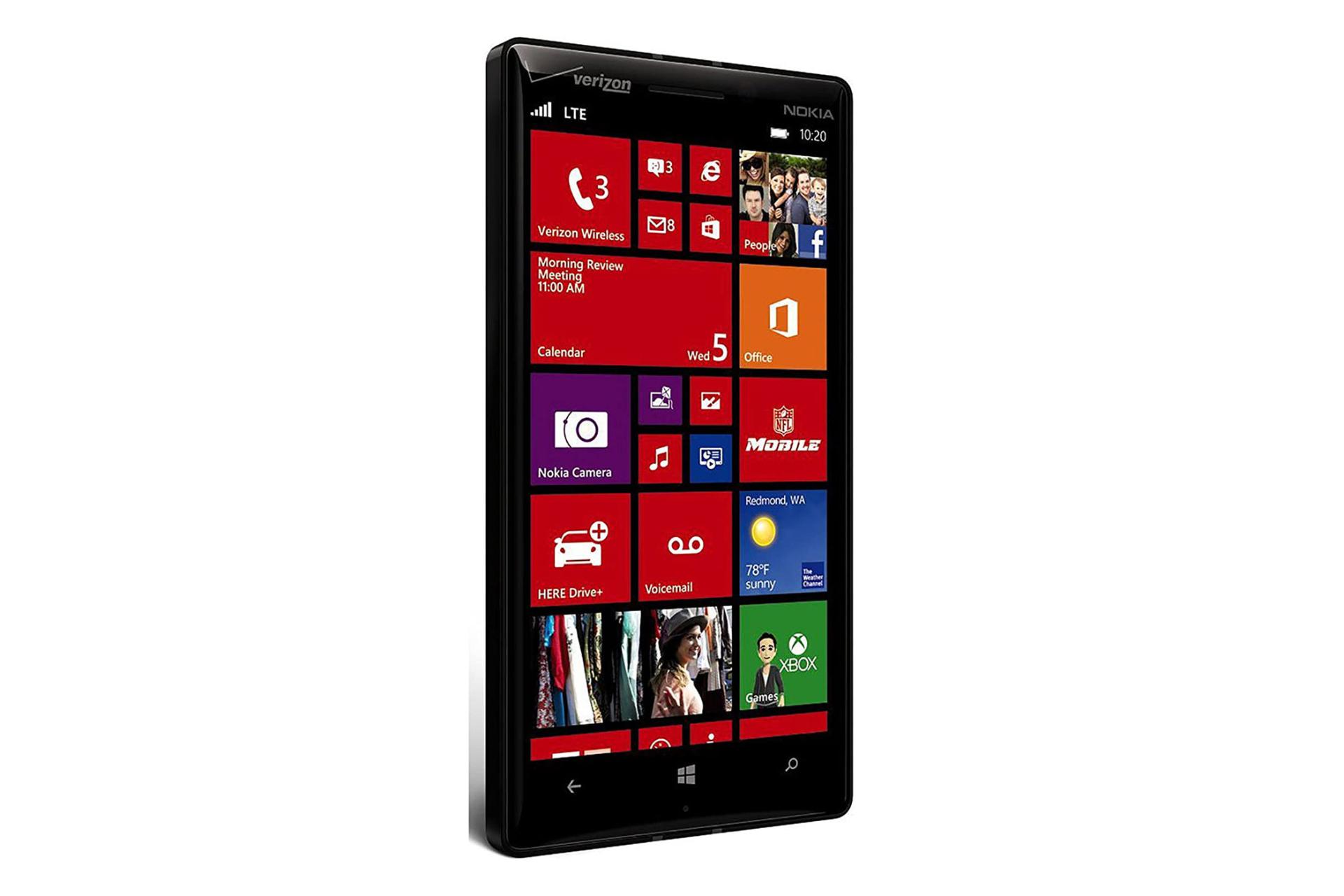 نمای چپ موبایل نوکیا لومیا Icon