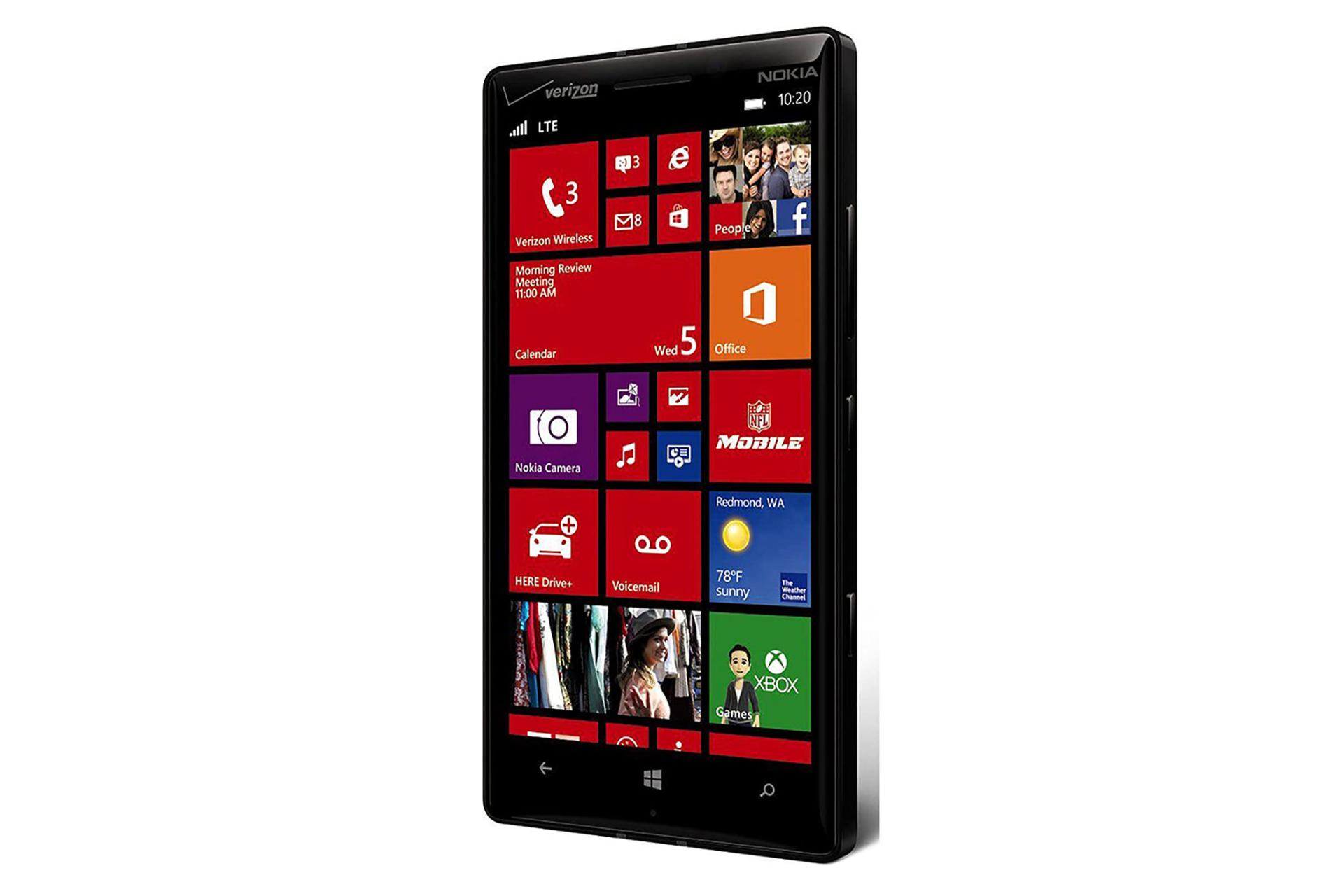 نمای راست موبایل نوکیا لومیا Icon