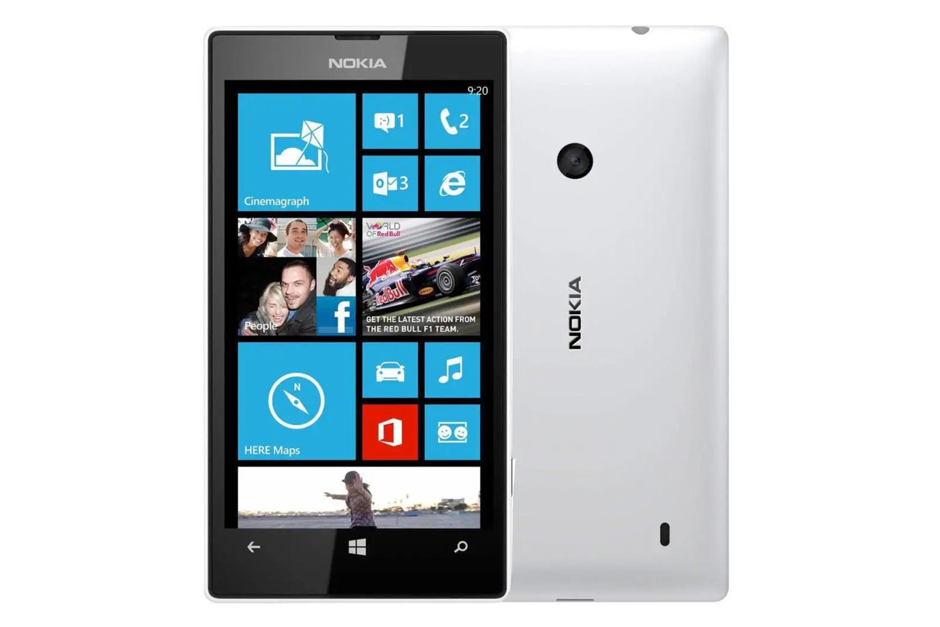 موبایل نوکیا لومیا 525 سفید