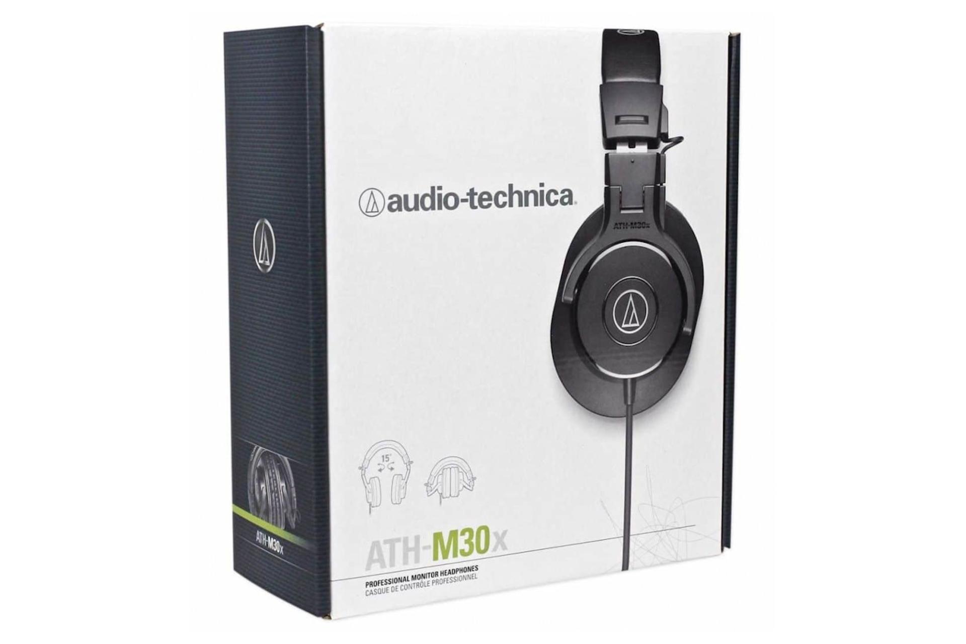 جعبه هدفون بی سیم آدیو تکنیکا Audio-Technica ATH-M30x