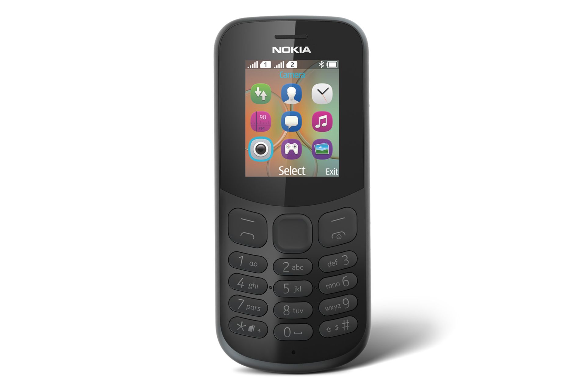 نمای روبرو موبایل نوکیا 130