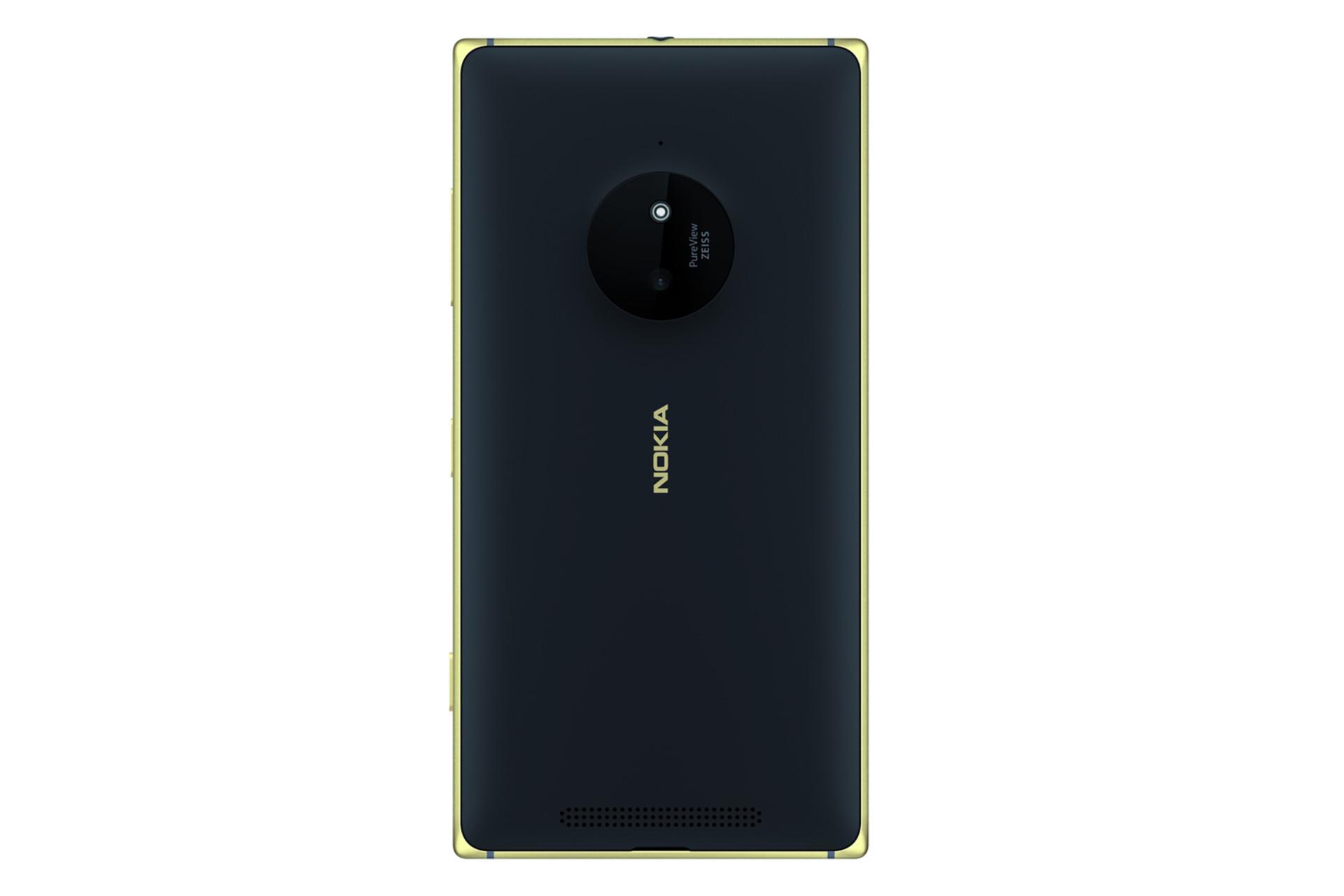 نمای پشت موبایل نوکیا لومیا 830