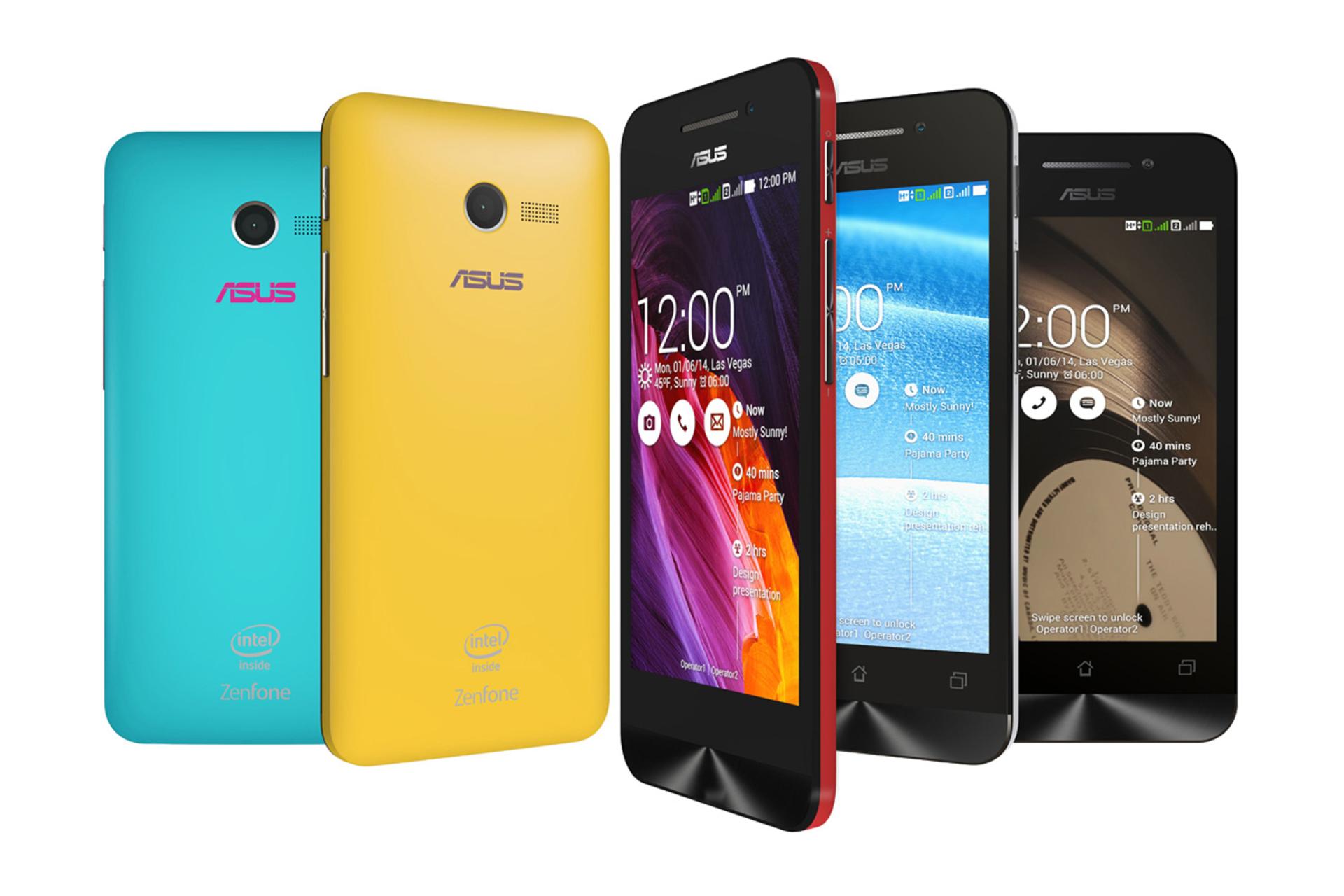 رنگ بندی ذن فون 4 ایسوس ASUS Zenfone 4