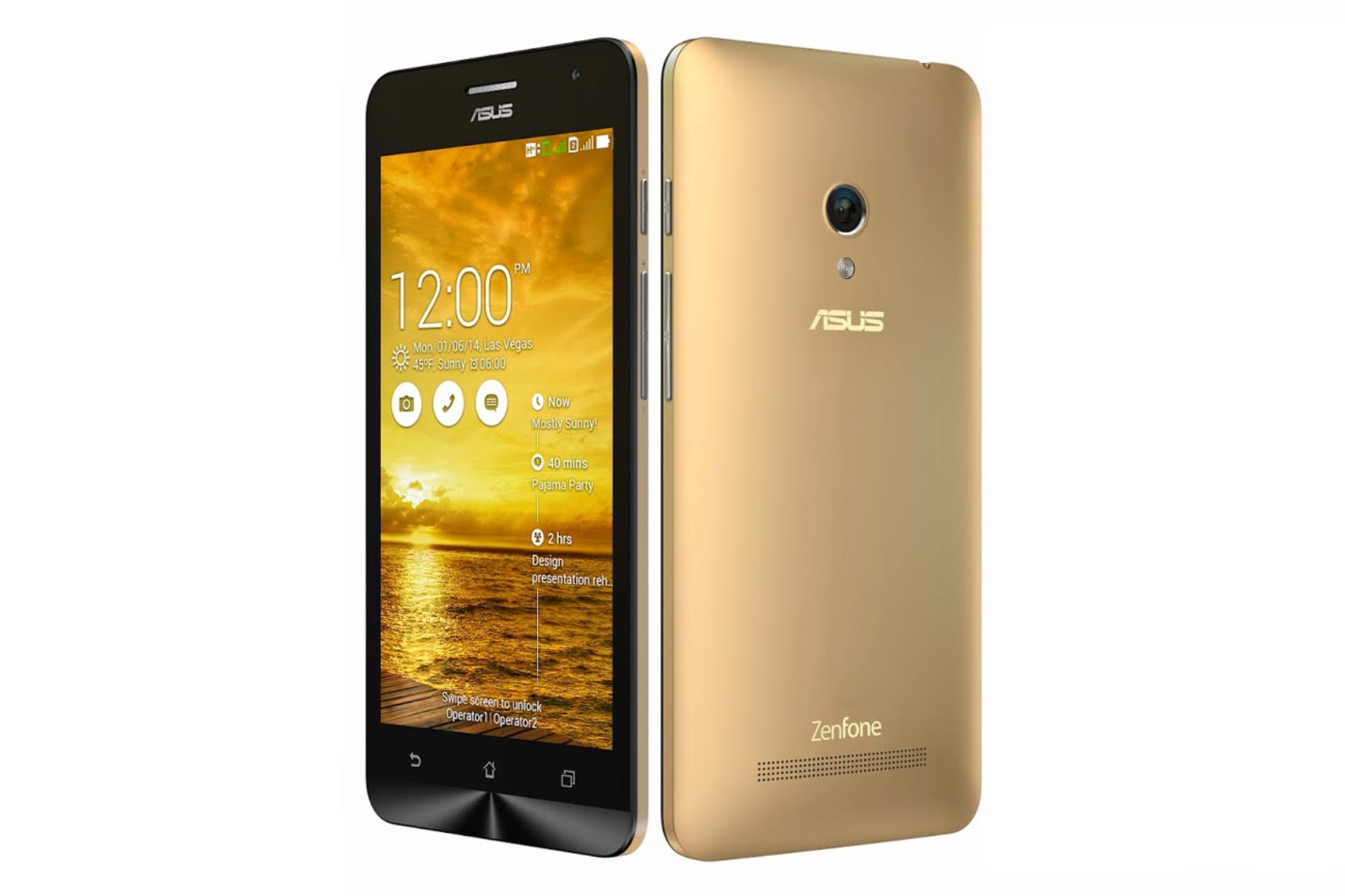 ذن فون 5 ایسوس A500CG طلایی