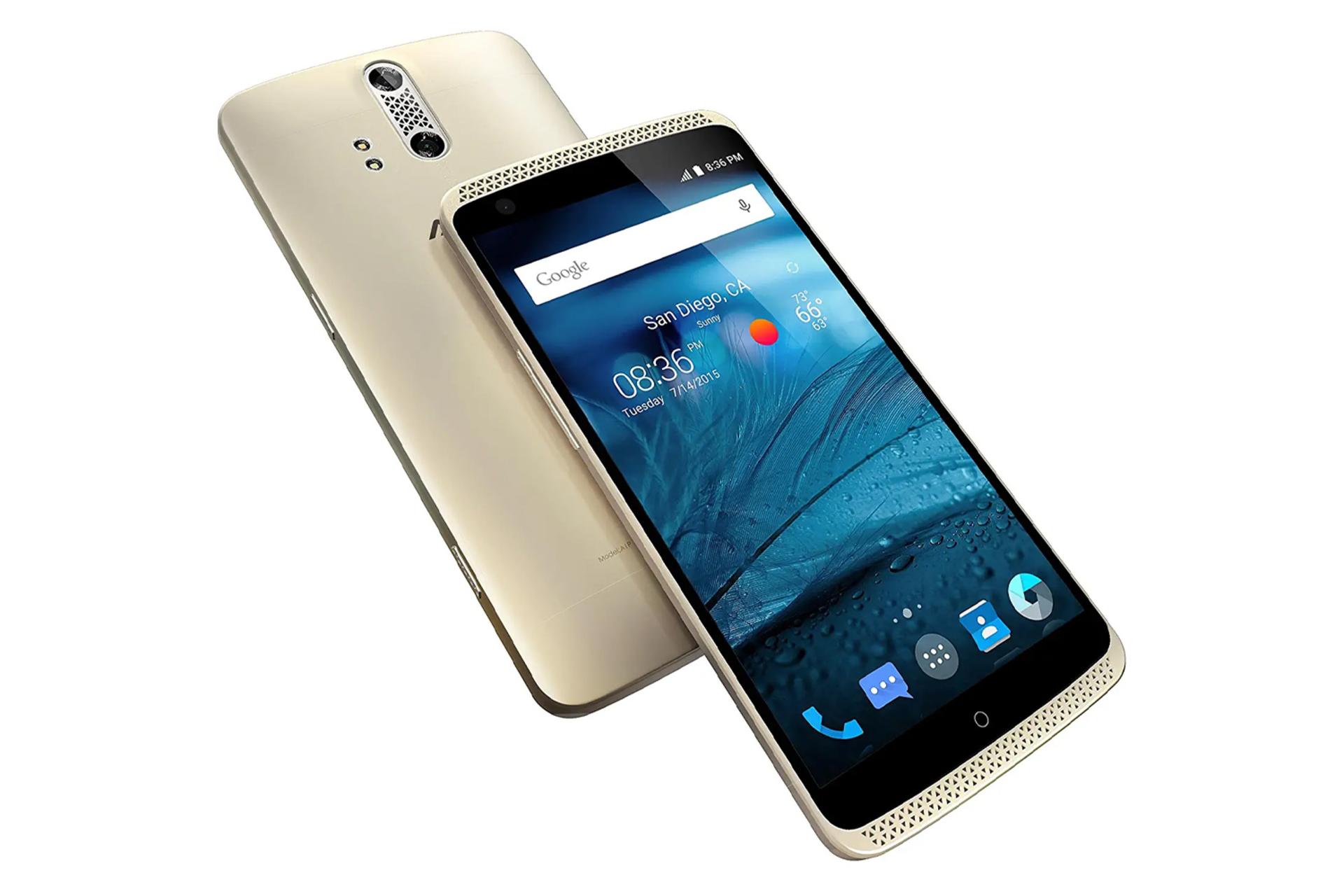 طراحی اکسون پرو زد تی ای ZTE Axon Pro