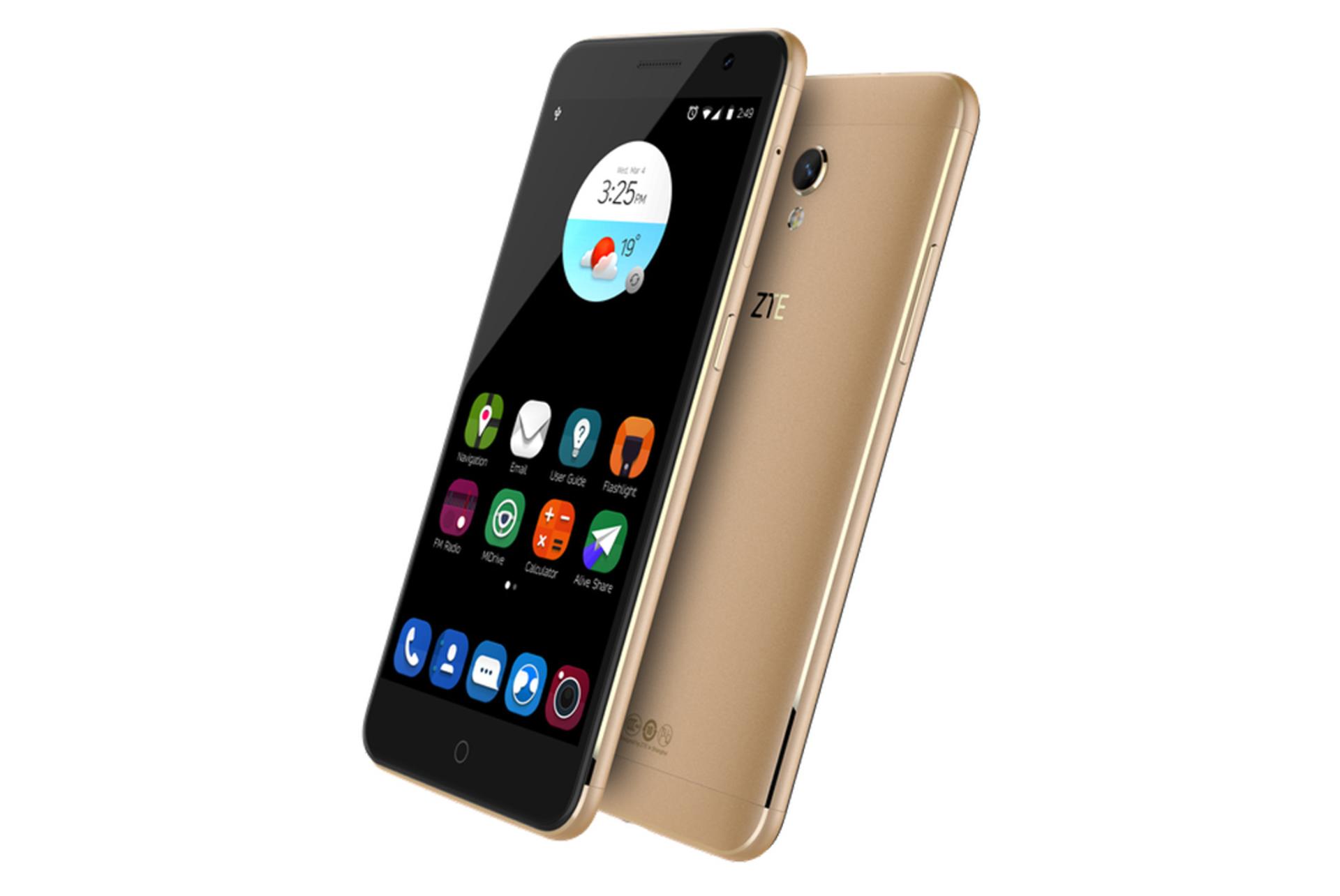 بلید V7 زد تی ای طلایی ZTE Blade V7