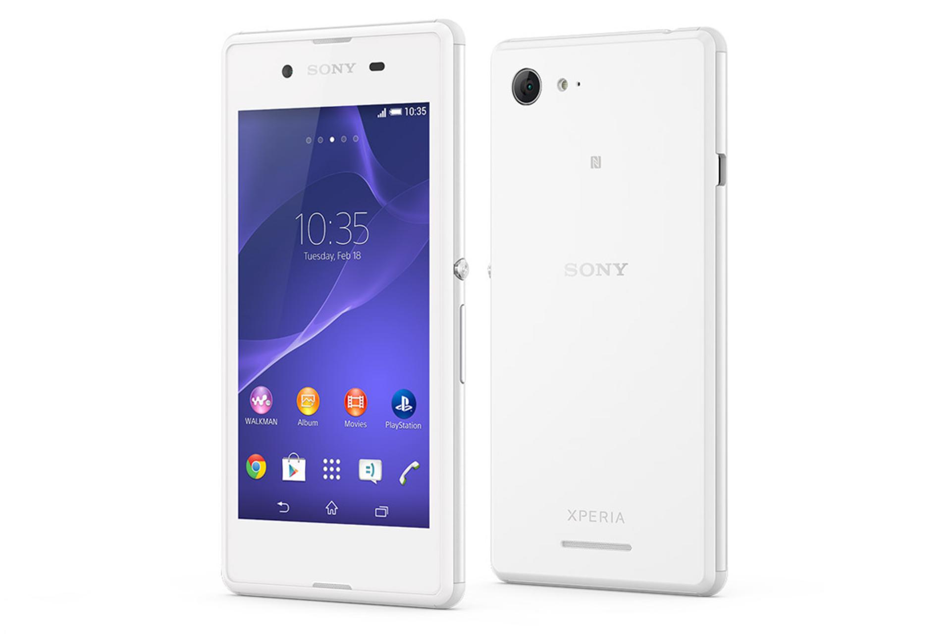 موبایل اکسپریا E3 سونی سفید