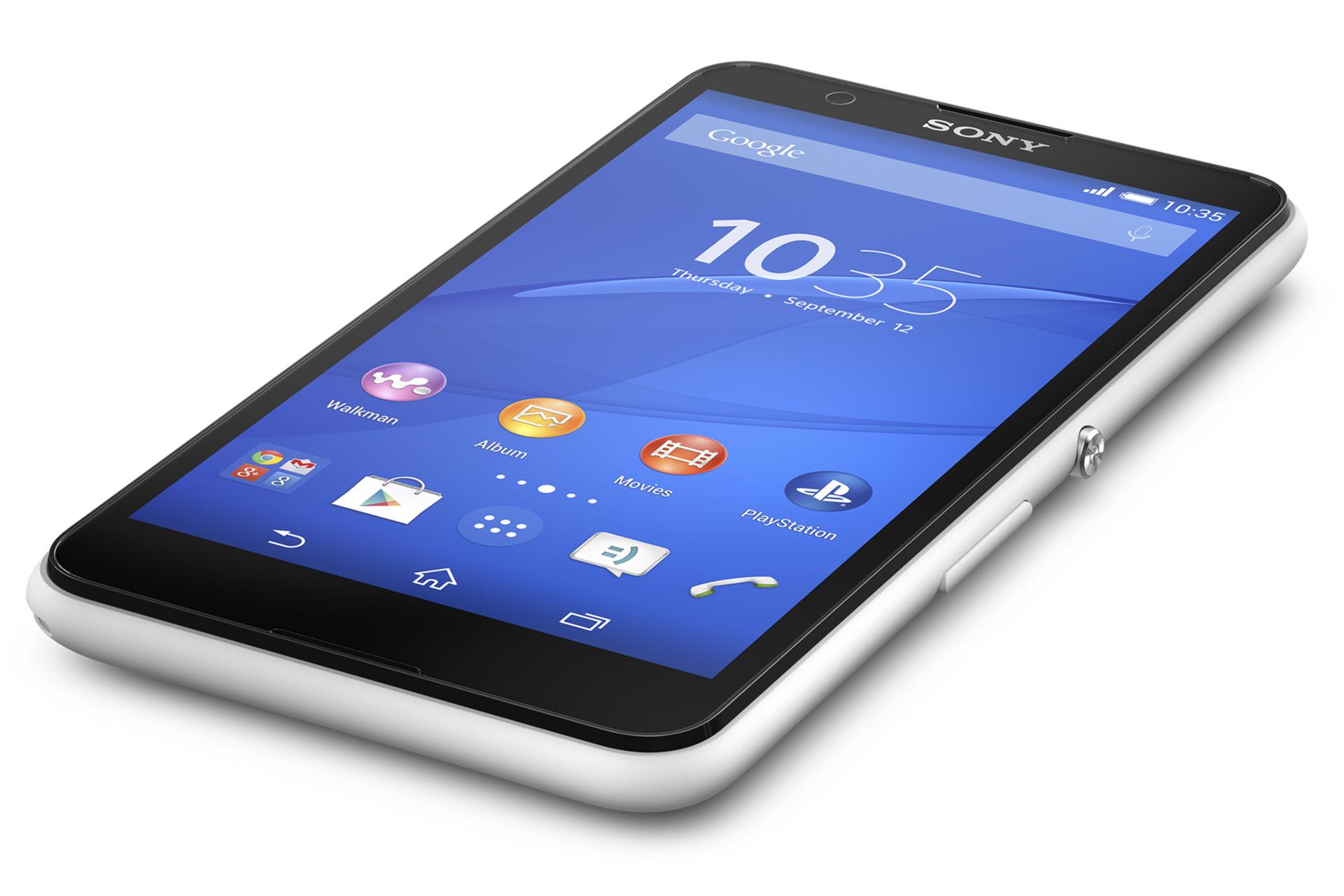 نمای راست موبایل اکسپریا E4 سونی