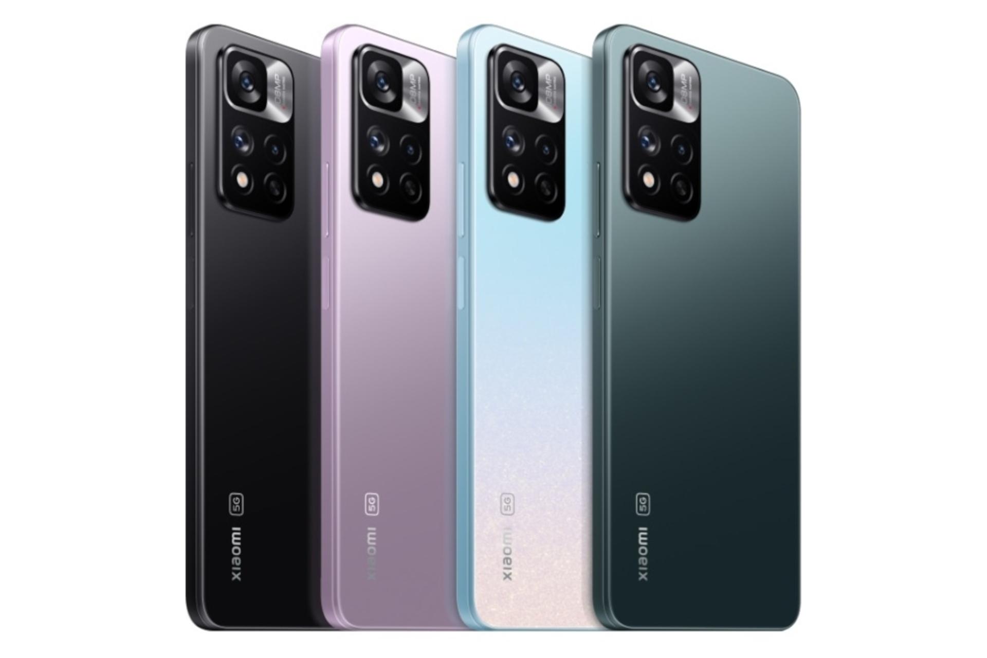 رنگ های مختلف گوشی موبایل شیائومی Xiaomi 11i HyperCharge