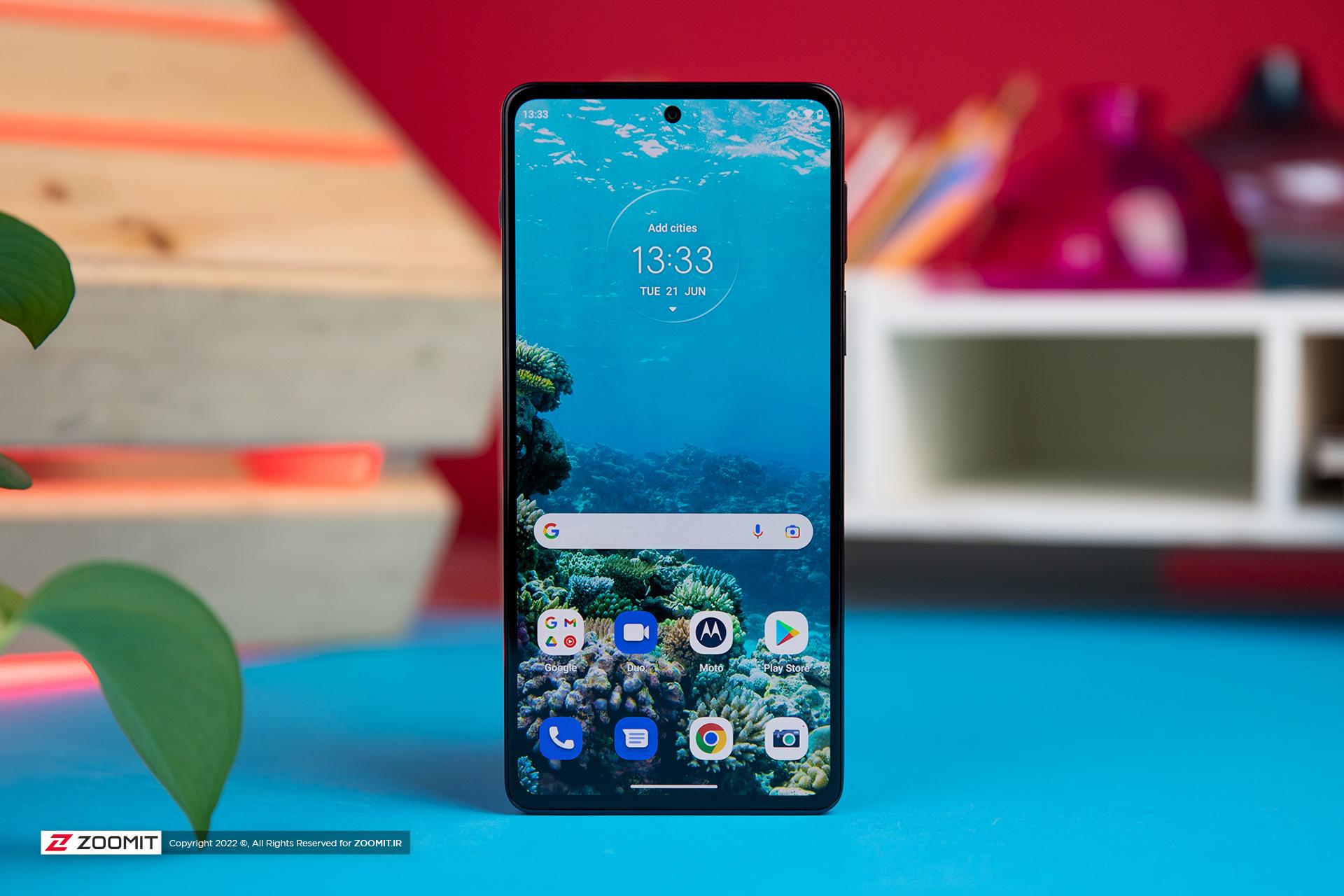 نمایشگر موتورولا Edge 20 Pro