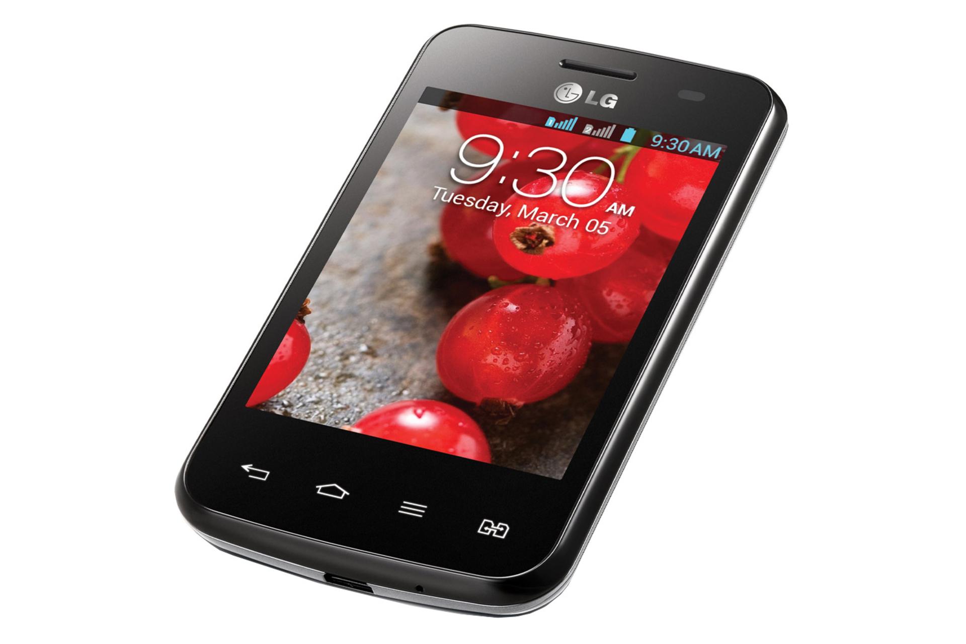 طراحی اپتیموس L3 II E435 ال جی دو سیم‌کارته