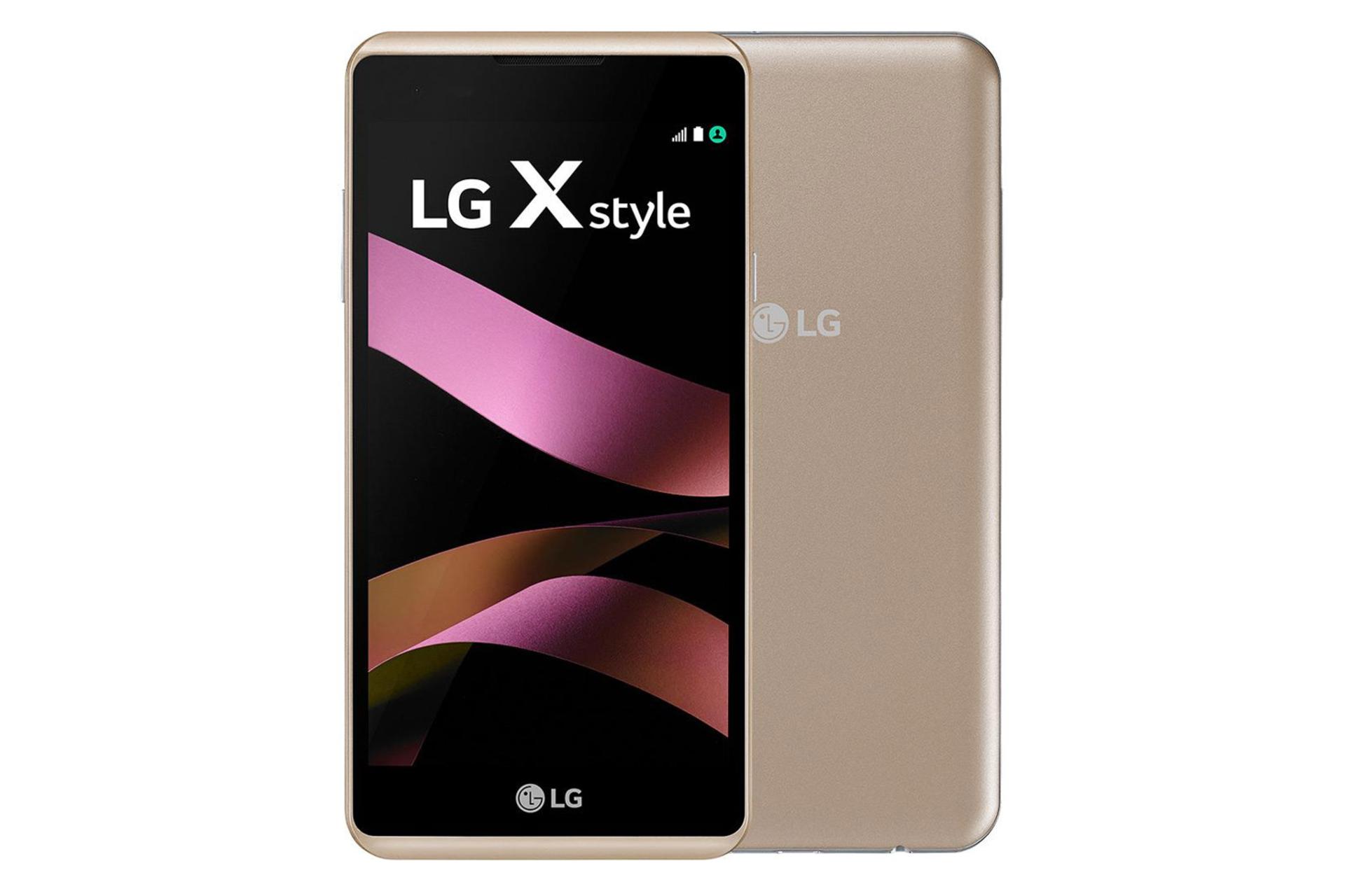 X style ال جی طلایی