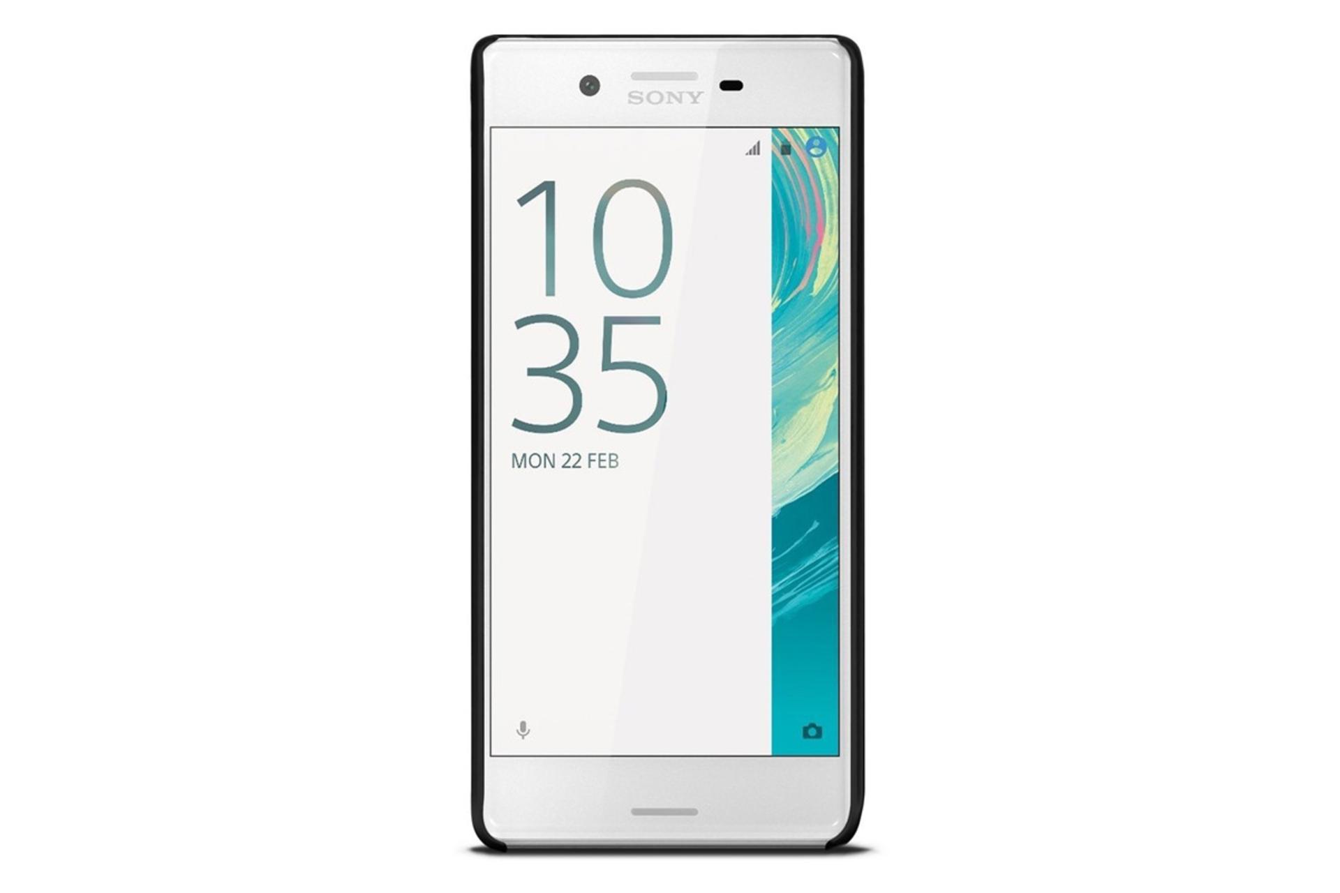 نمای روبرو موبایل اکسپریا ایکس پرفورمنس سونی