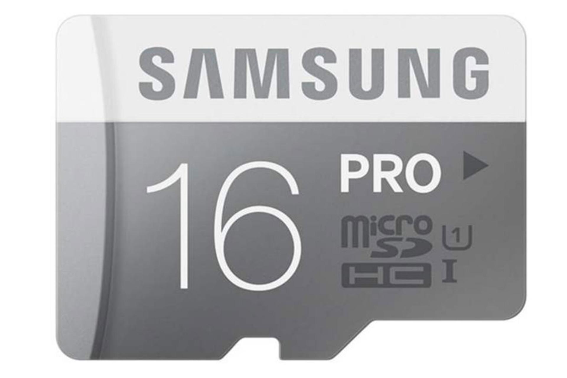 مرجع متخصصين ايران Samsung Pro microSDHC Class 10 UHS-I U1 16GB