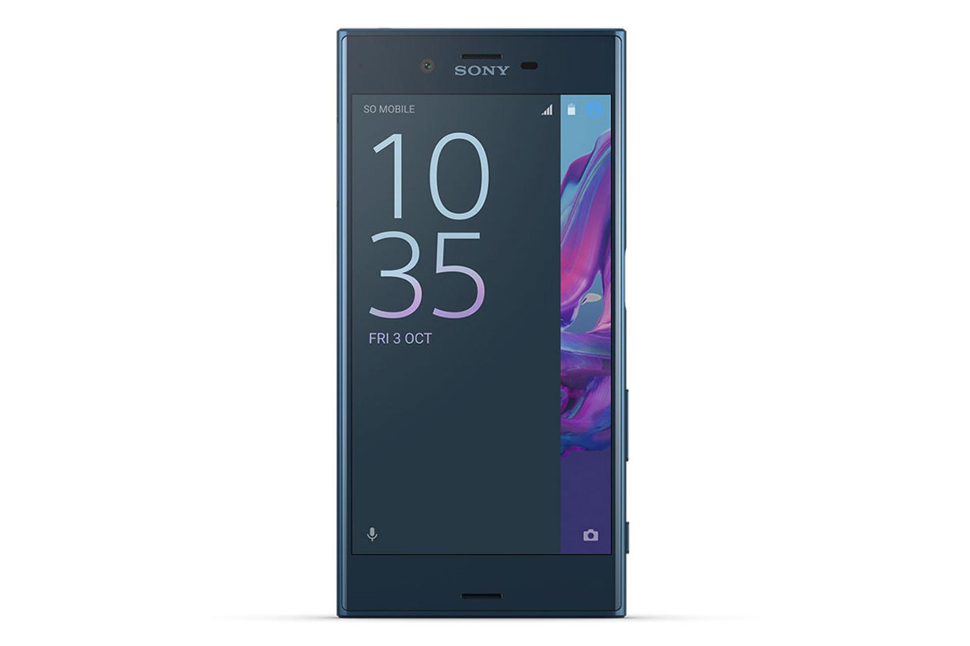 نمای روبرو موبایل اکسپریا XZ سونی