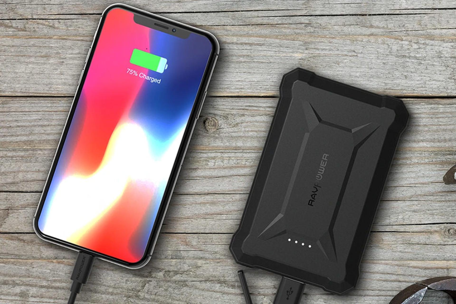 راوپاور RP-PB096 با ظرفیت 10050 میلی‌آمپر ساعت / RAVPower RP-PB096 10050mAh