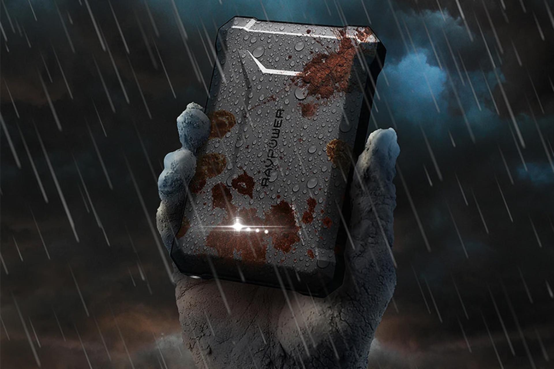 راوپاور RP-PB096 با ظرفیت 10050 میلی‌آمپر ساعت / RAVPower RP-PB096 10050mAh