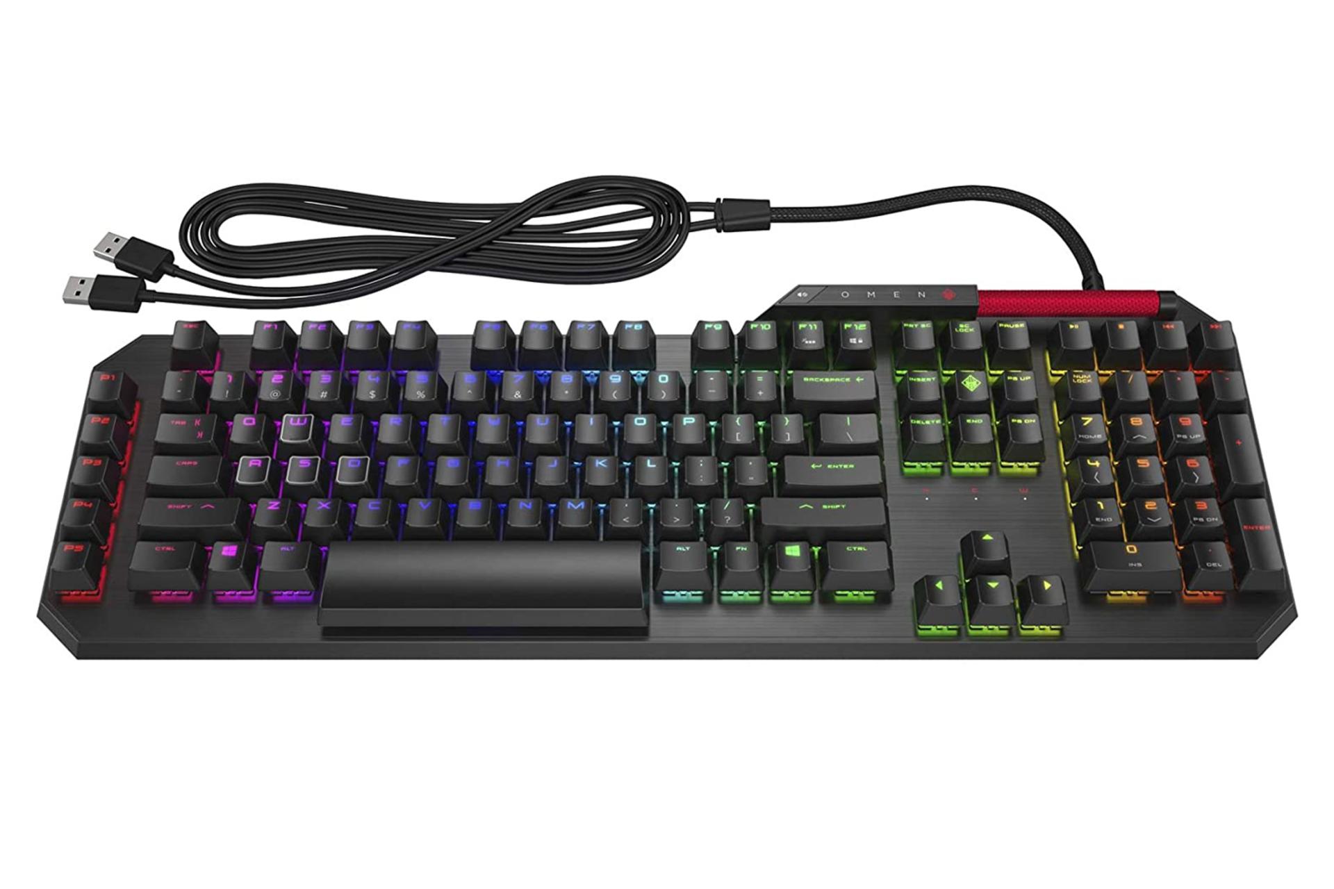 کیبورد گیمینگ اچ پی OMEN Sequencer همراه کابل