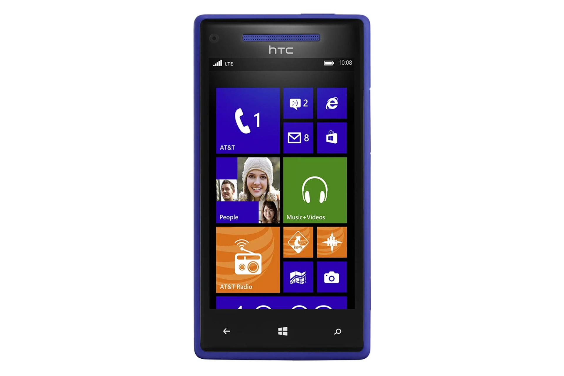 نمایشگر ویندوز فون 8X اچ تی سی CDMA