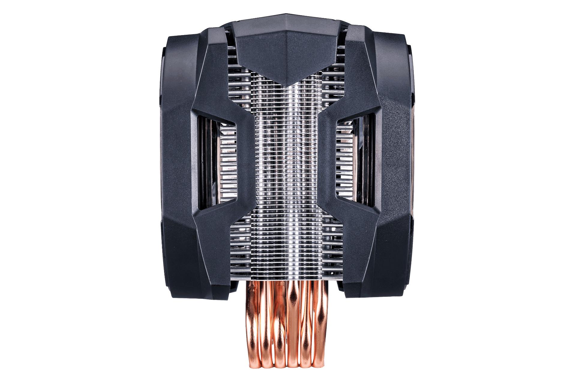 نمای جانبی خنک کننده پردازنده کولر مستر MASTERAIR MA610P