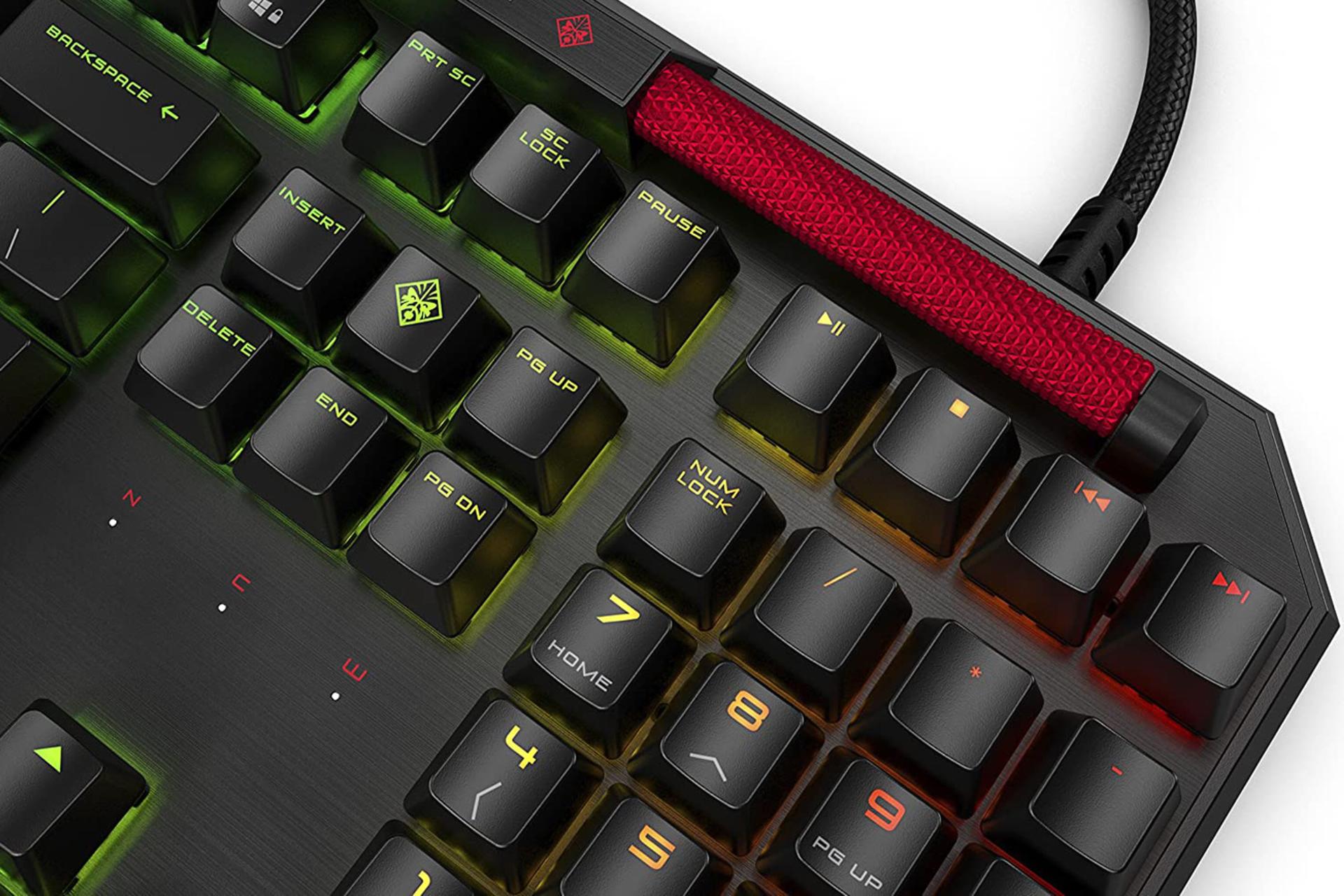 کلیدهای مالتی مدیا کیبورد گیمینگ اچ پی OMEN Sequencer