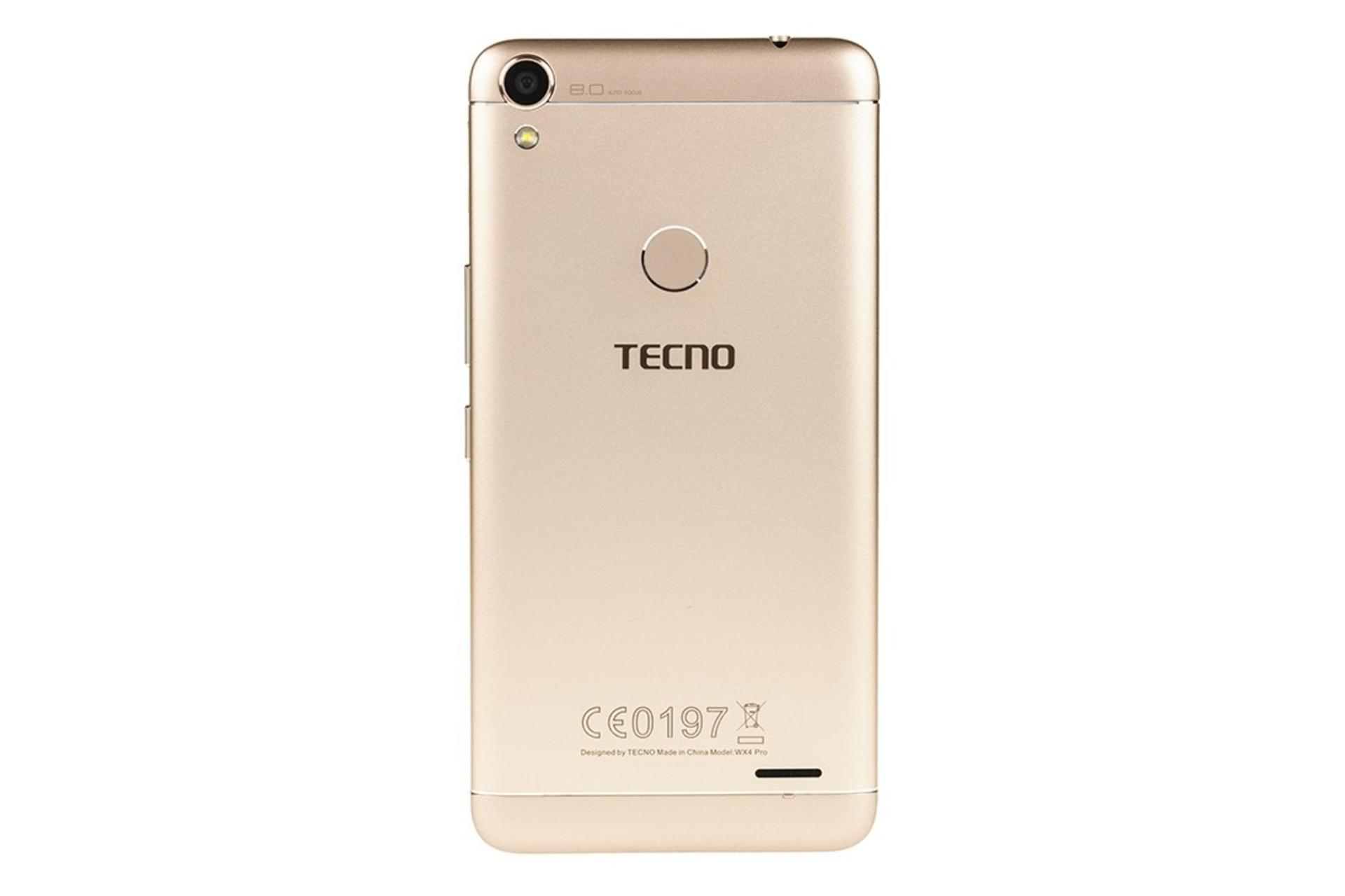 پنل پشت گوشی موبایل تکنو Tecno WX4 Pro طلایی