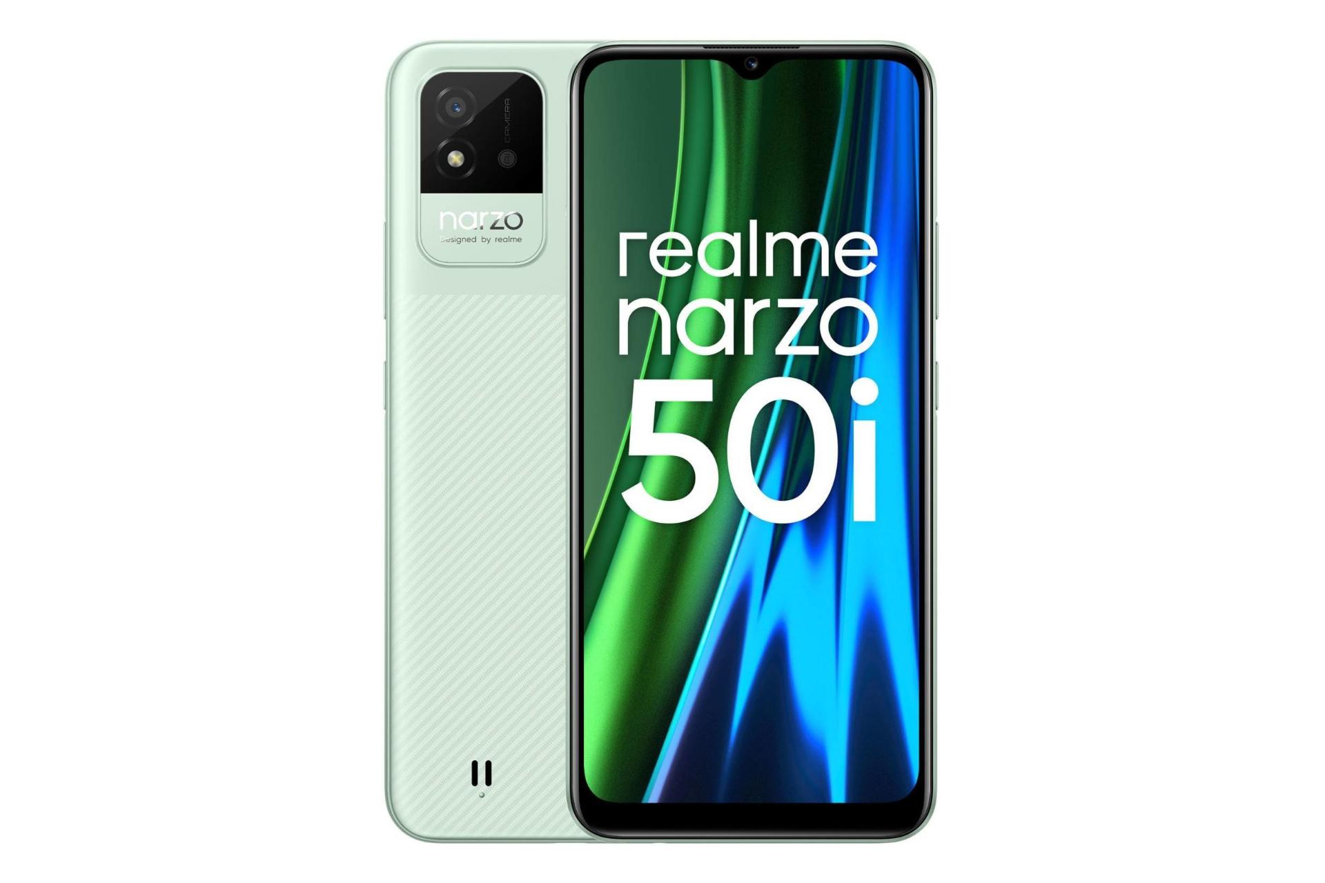 گوشی موبایل ریلمی نارزو 50 آی / Realme Narzo 50i سبز روشن