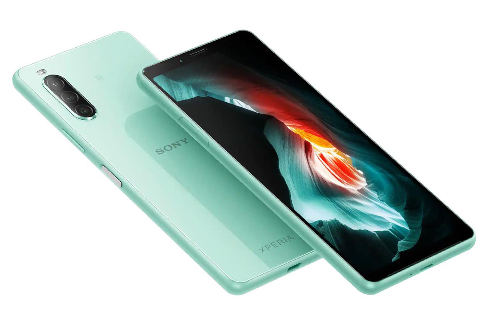 موبایل اکسپریا 10 مارک 2 سونی سبز