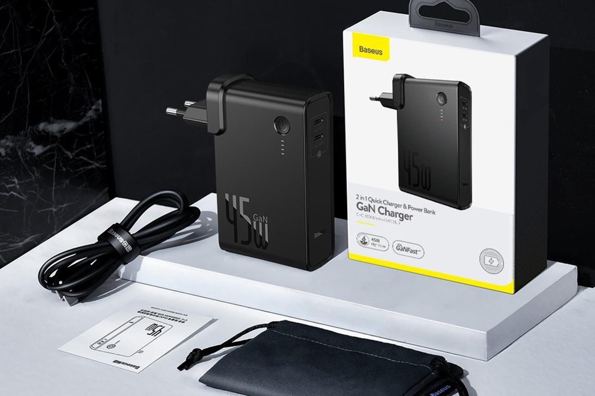 اقلام همراه شارژر باسئوس PPNLD-F01