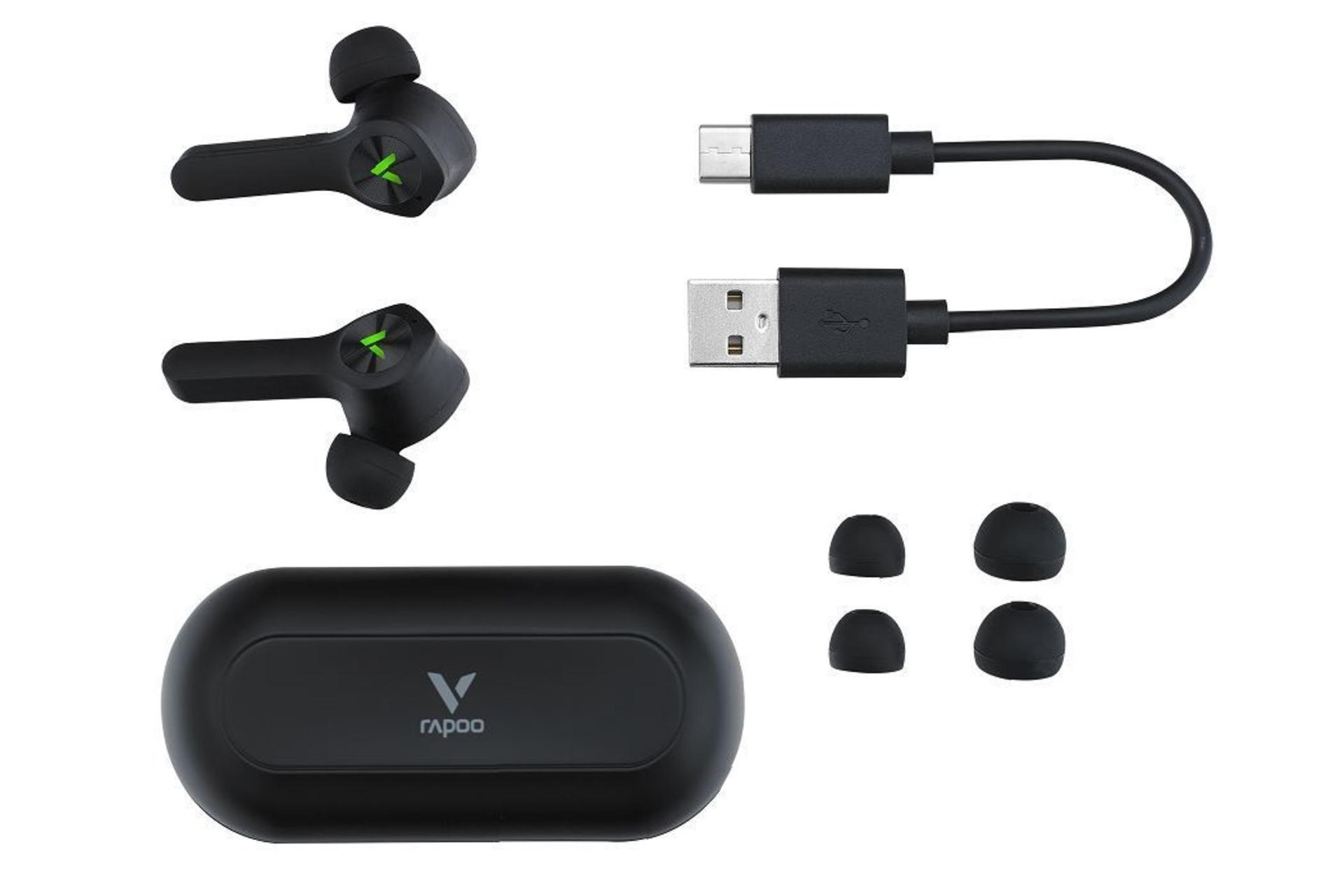 اقلام همراه ایرباد گیمینگ رپو Rapoo VM700