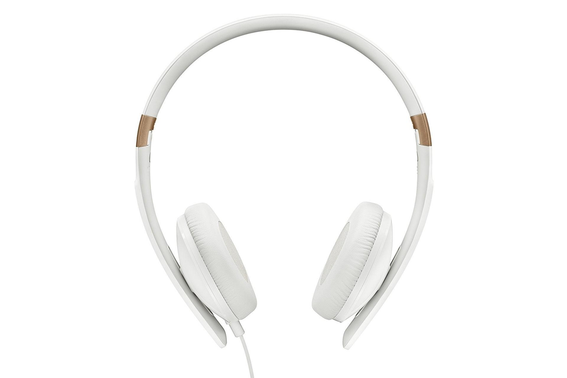 نمای روبرو هدفون سنهایزر Sennheiser HD 2.30 سفید