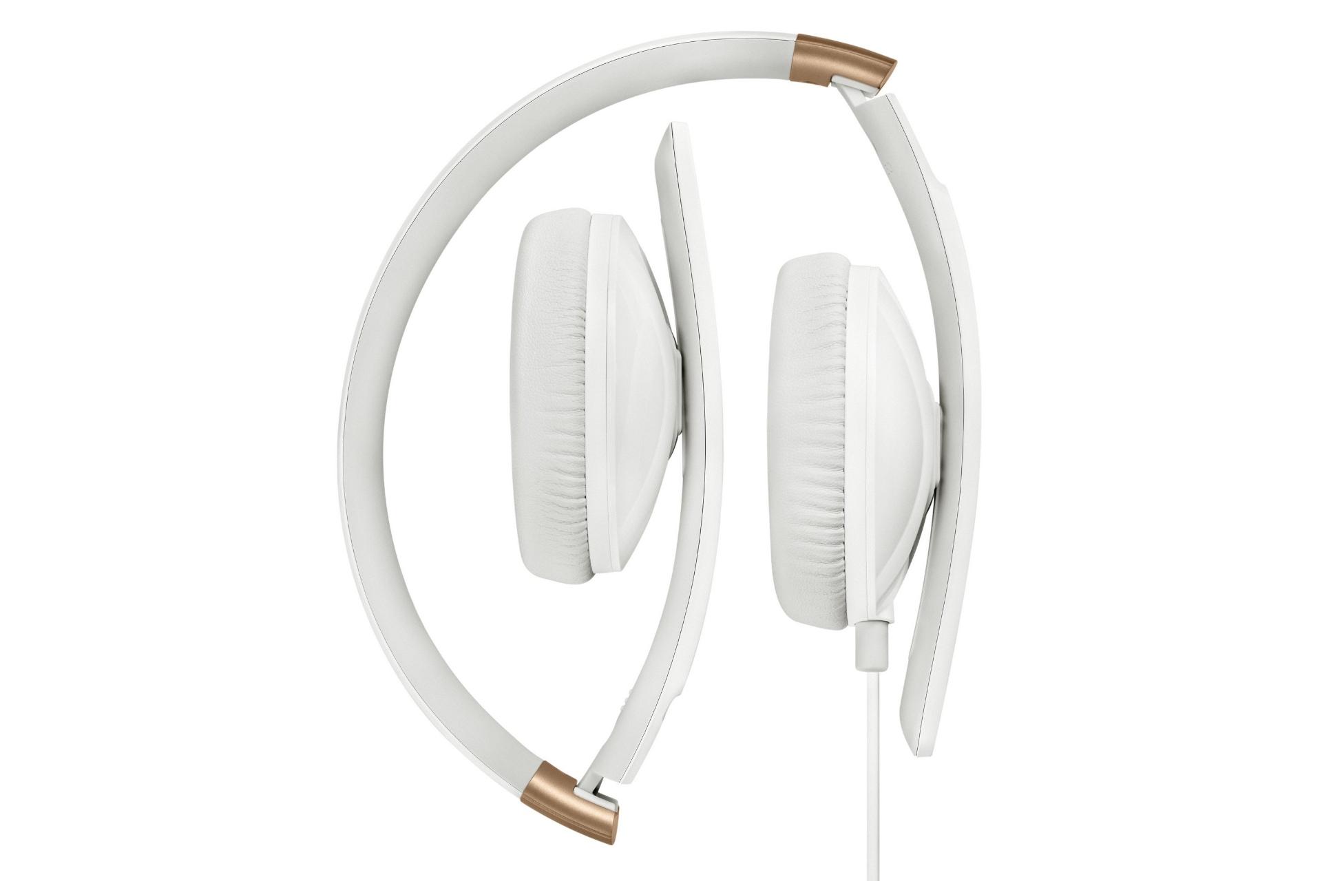 طراحی کامپکت هدفون سنهایزر Sennheiser HD 2.30 سفید