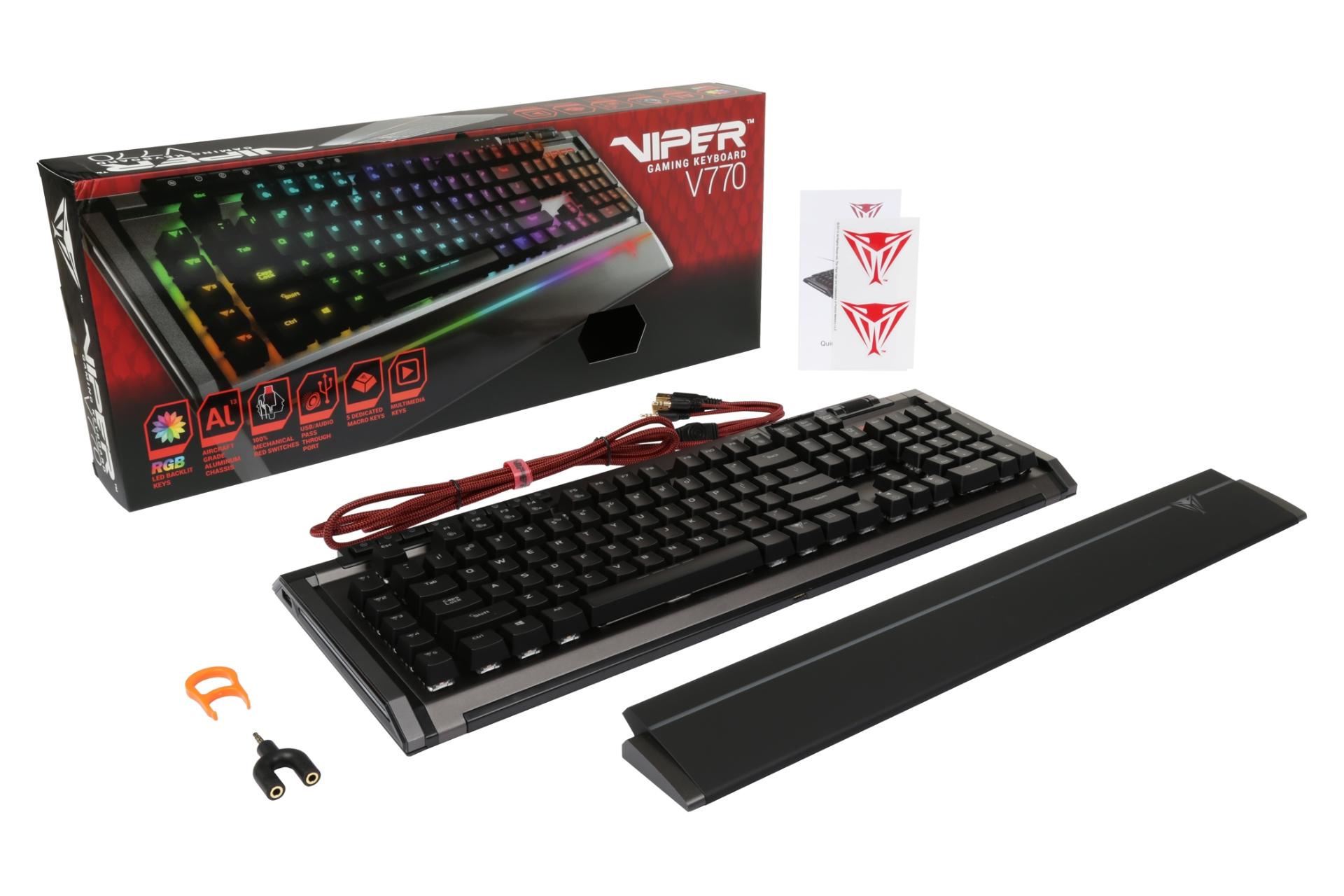 اقلام همراه کیبورد پتریوت Patriot Viper V770