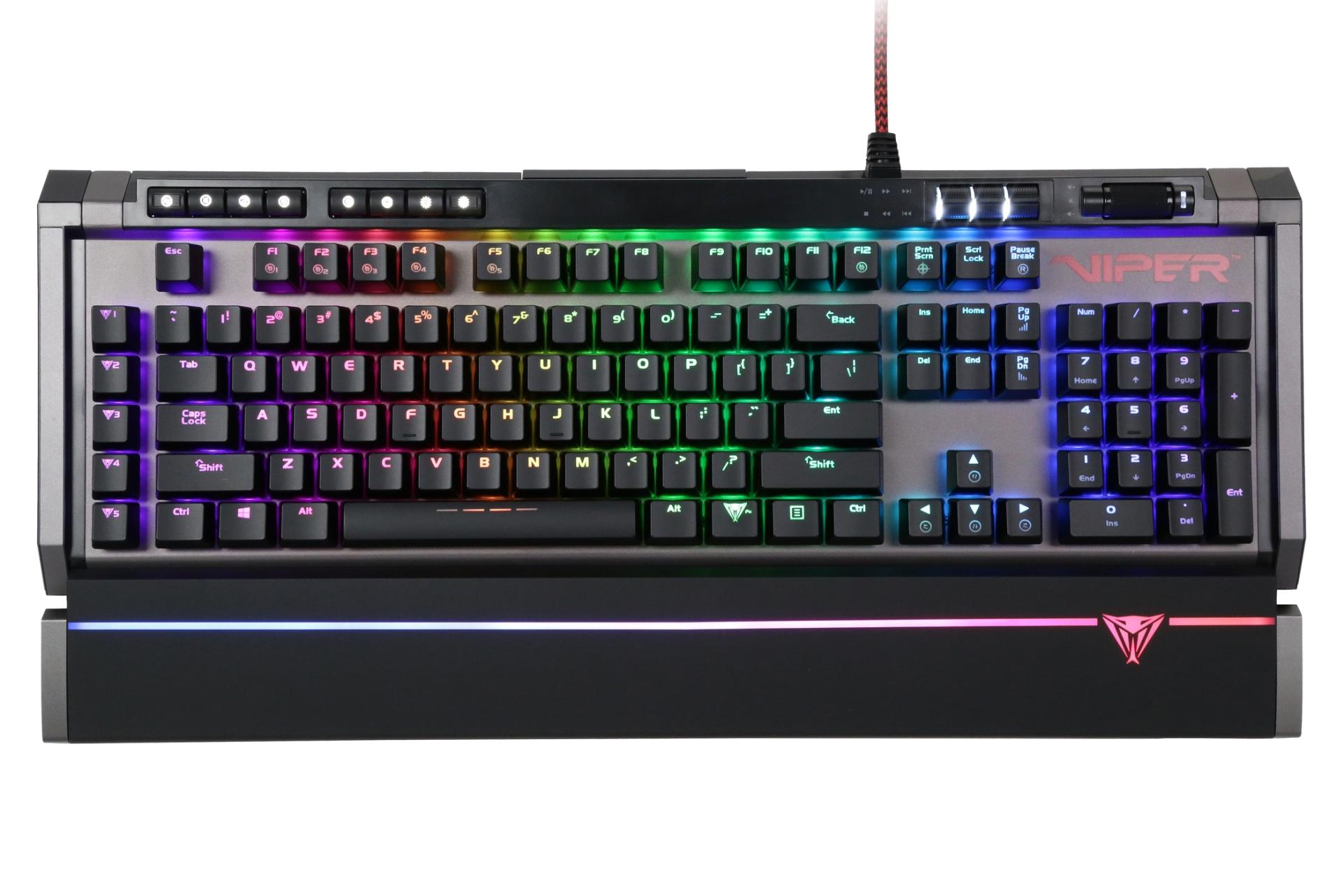 نمای روبرو کیبورد پتریوت Patriot Viper V770