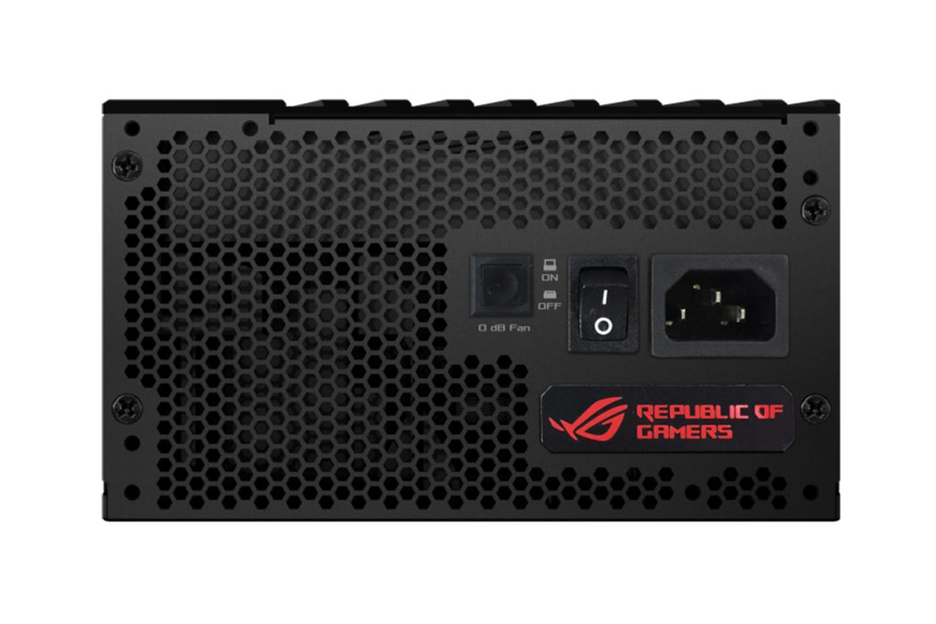 پاور کامپیوتر ایسوس ROG Thor 850P با توان 850 وات نمای کلید