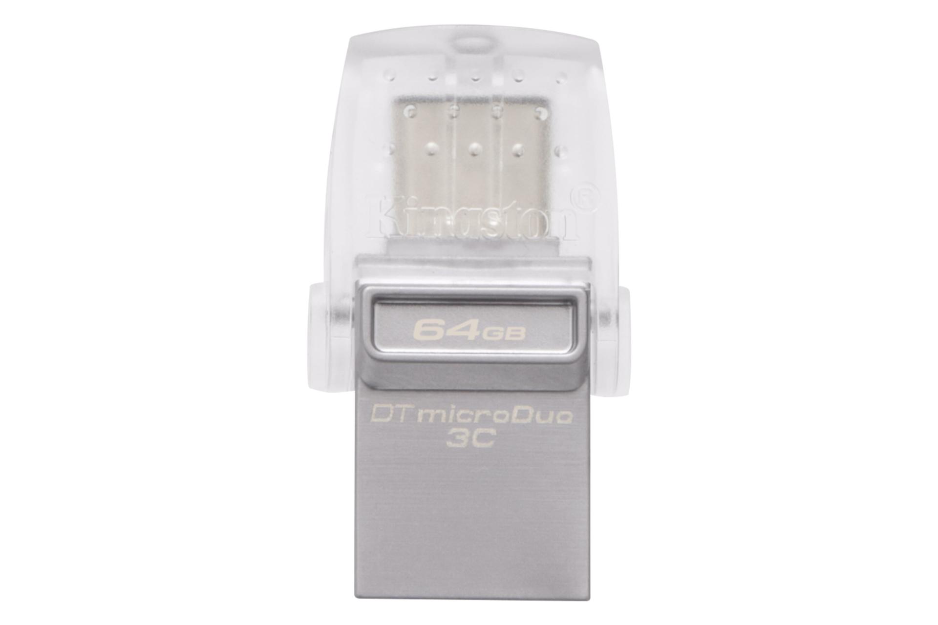 کینگستون مدل DataTraveler microDuo 3C ظرفیت 64 گیگابایت