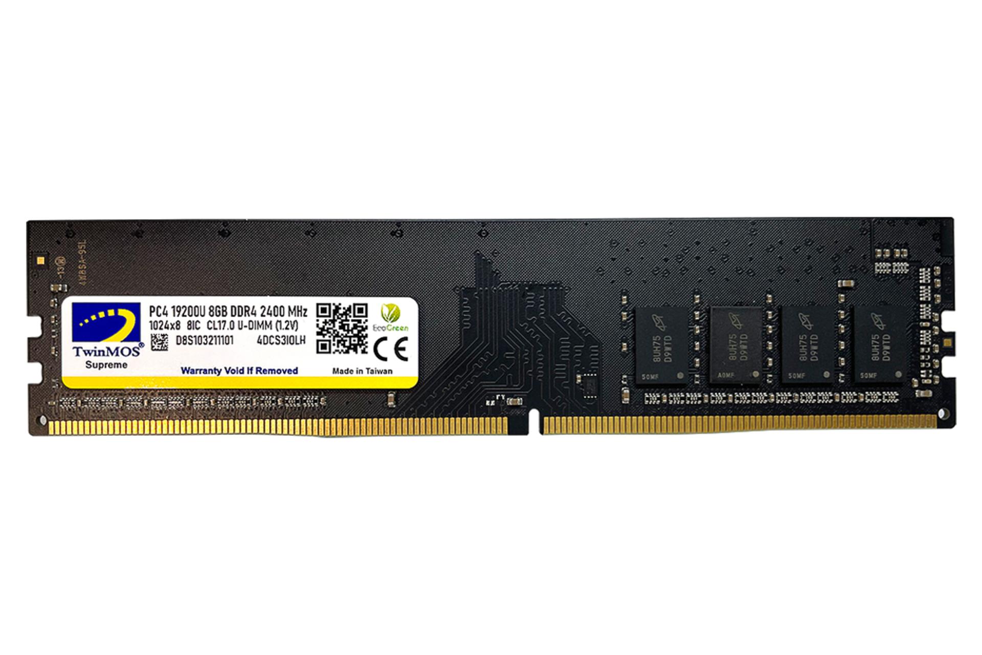 رم توین موس MDD48GB2400D ظرفیت 8 گیگابایت از نوع DDR4-2400