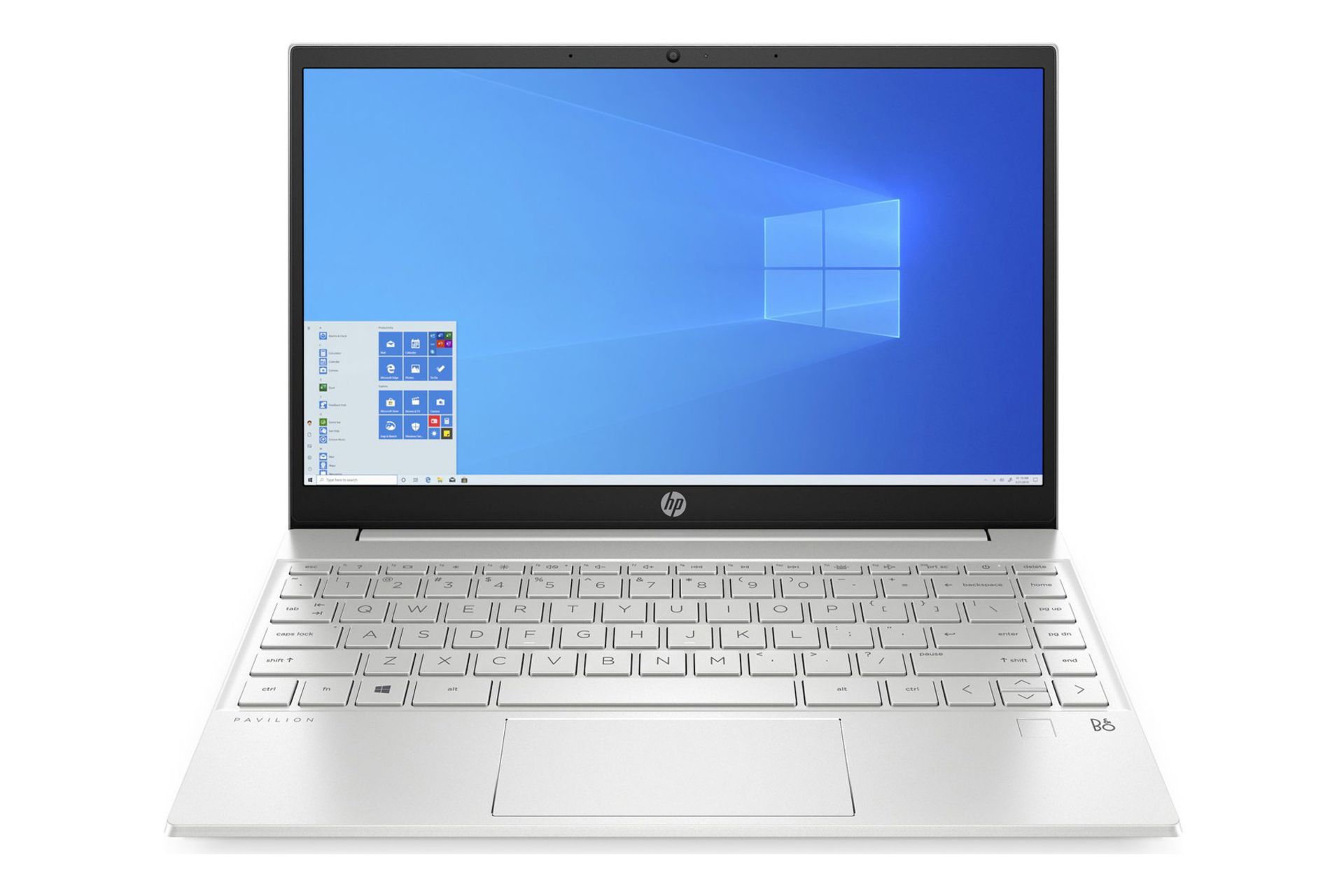 نمای روبرو لپ تاپ پاویلیون 13 اچ پی