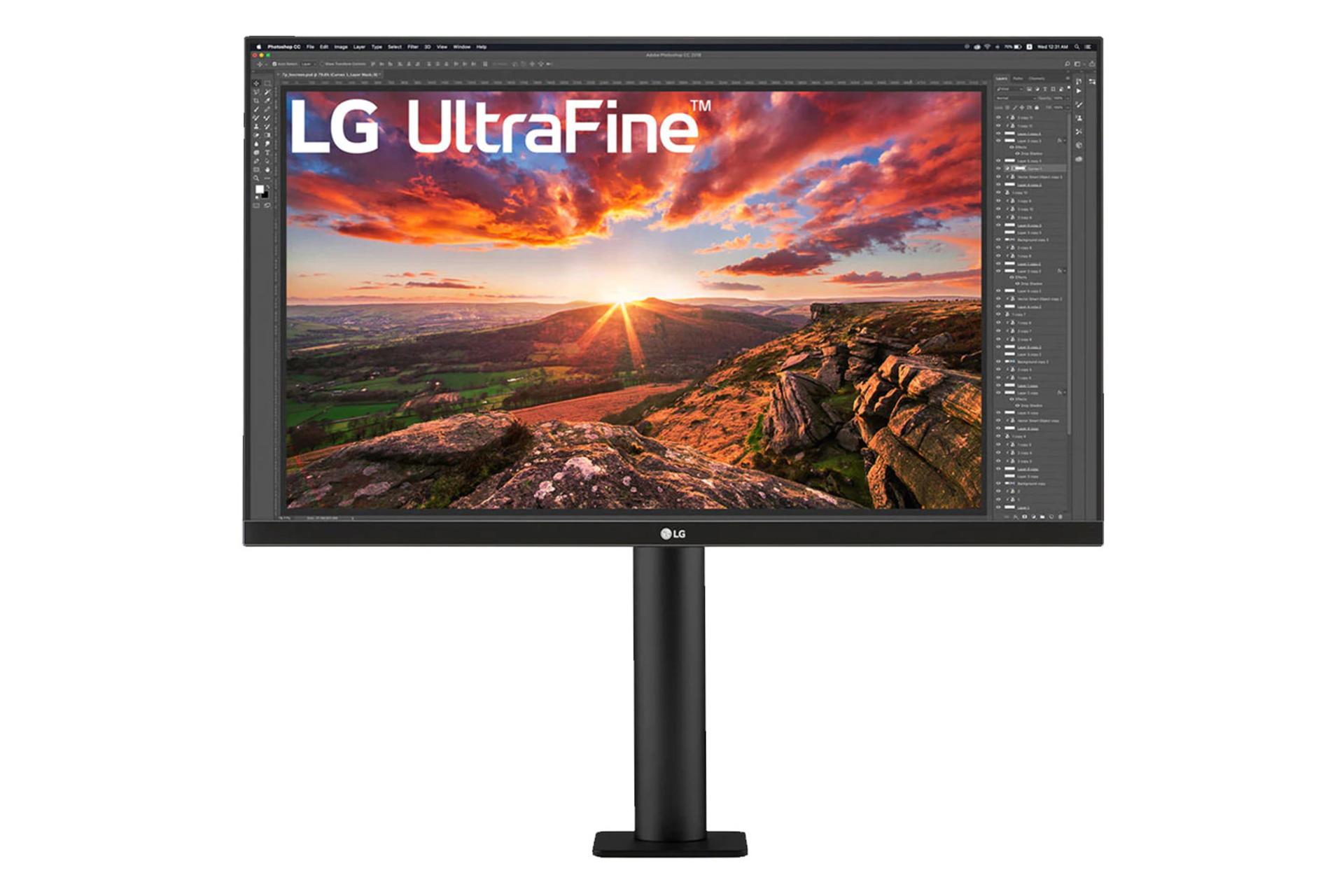 مانیتور ال جی 27 اینچ مدل UltraFine 4K 27UN880