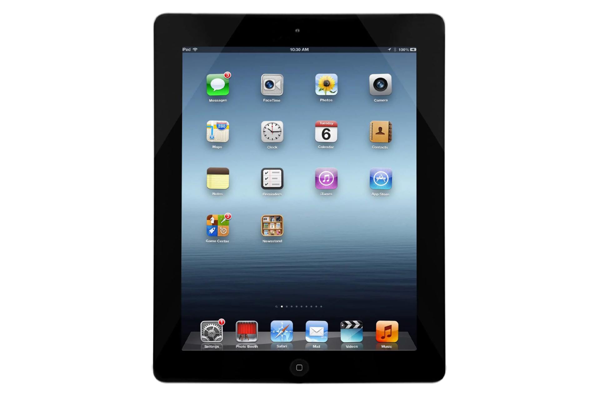 آیپد 4 اپل وای فای نمای جلو Apple iPad 4 Wi-Fi