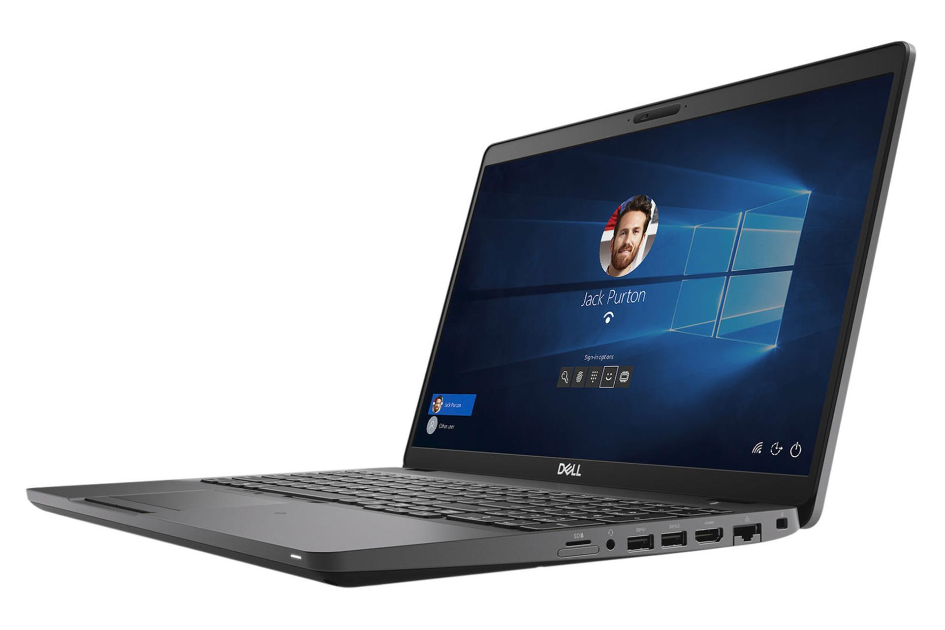 نمای راست لپ تاپ Precision 3540 دل