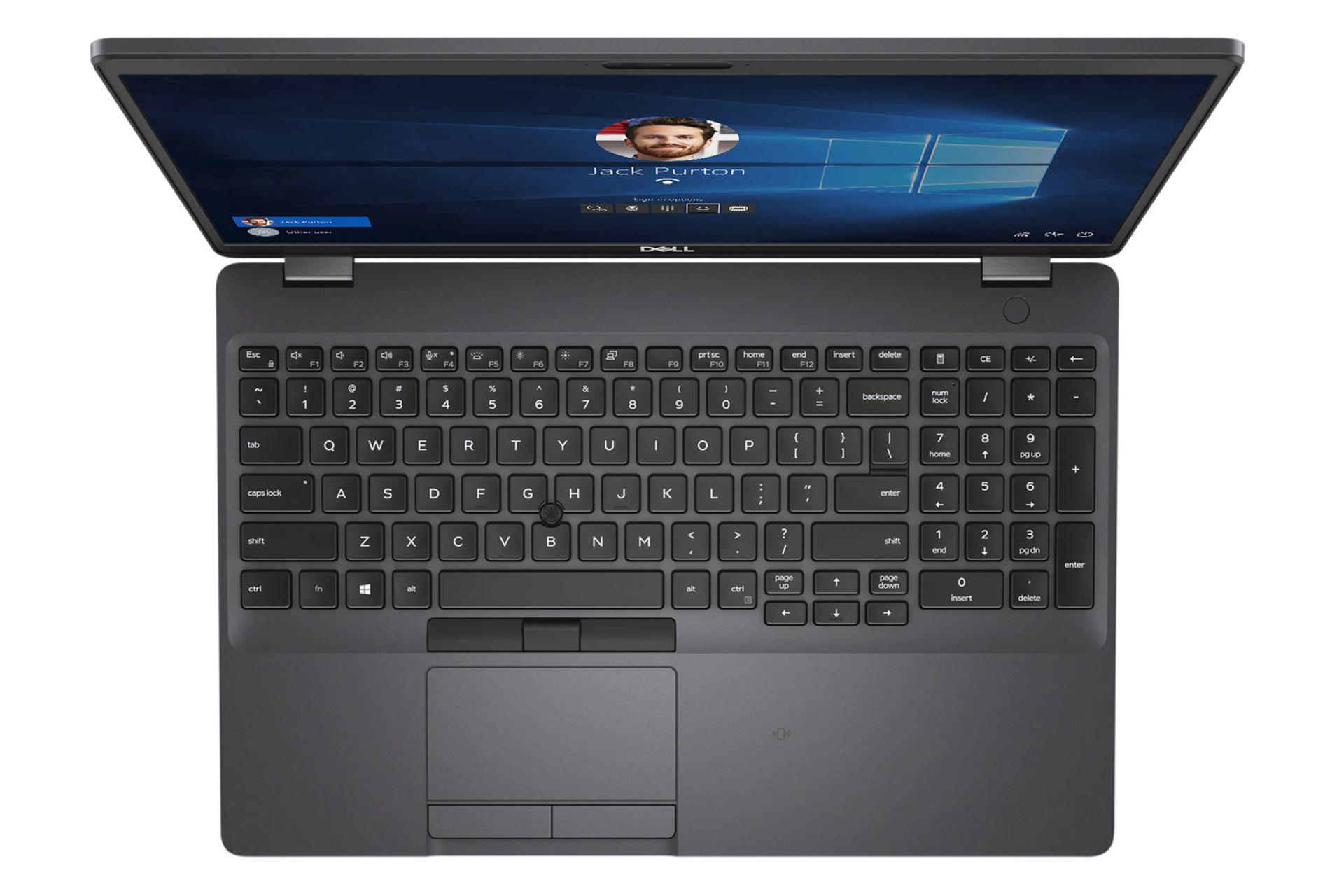 کیبورد لپ تاپ Precision 3540 دل