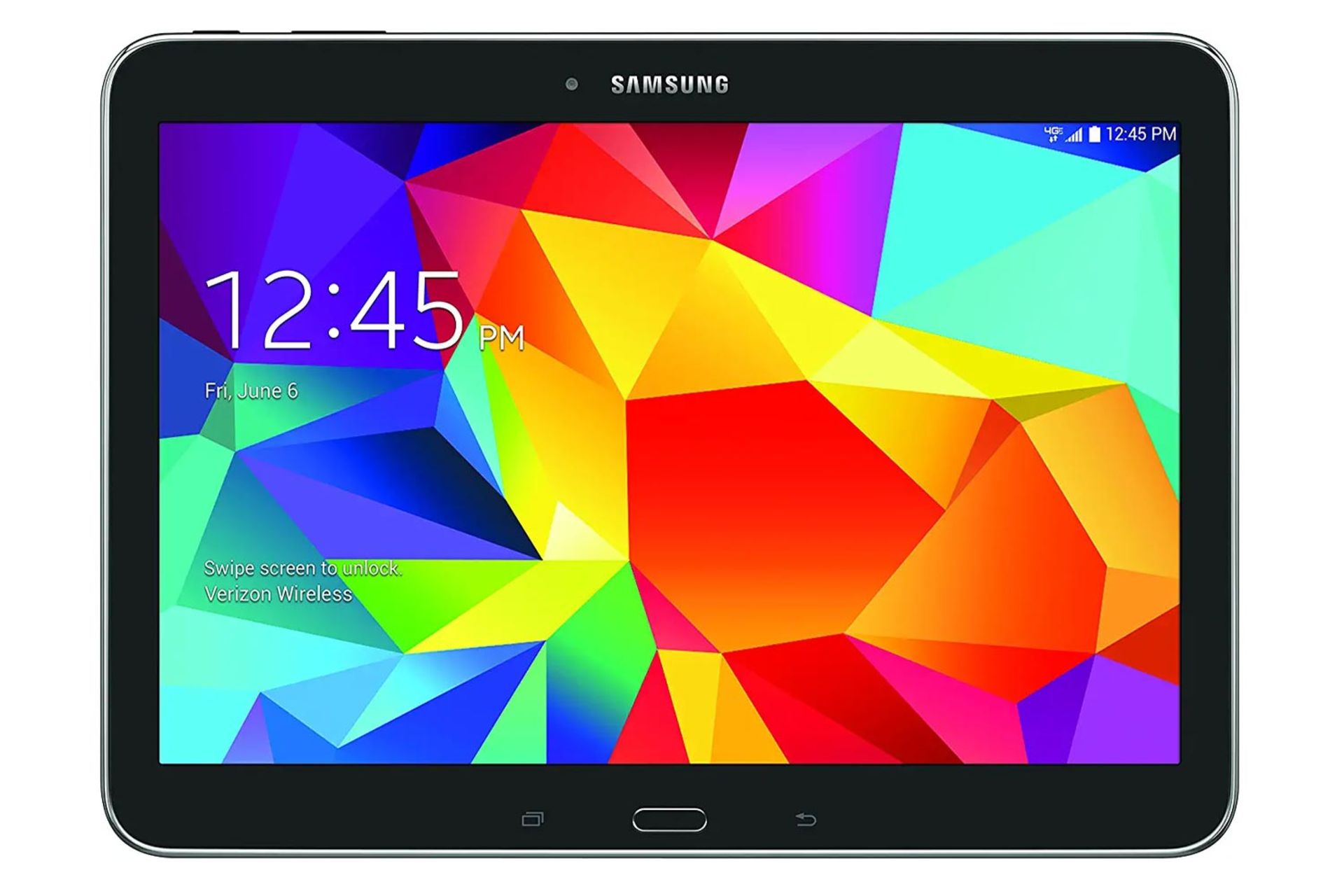 گلکسی تب 4 10.1 سامسونگ LTE نمای جلو